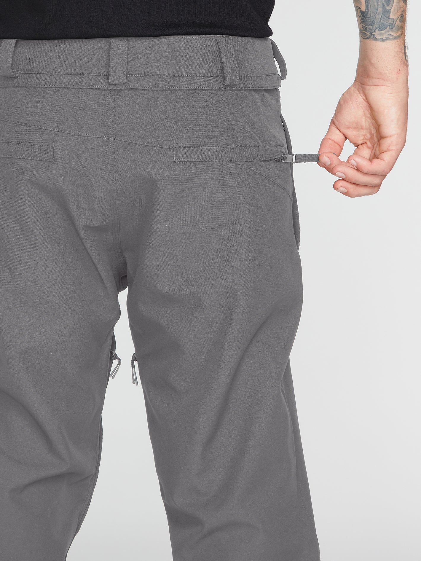 Freakin Snow Chino Trousers - Dark Grey - Image 6