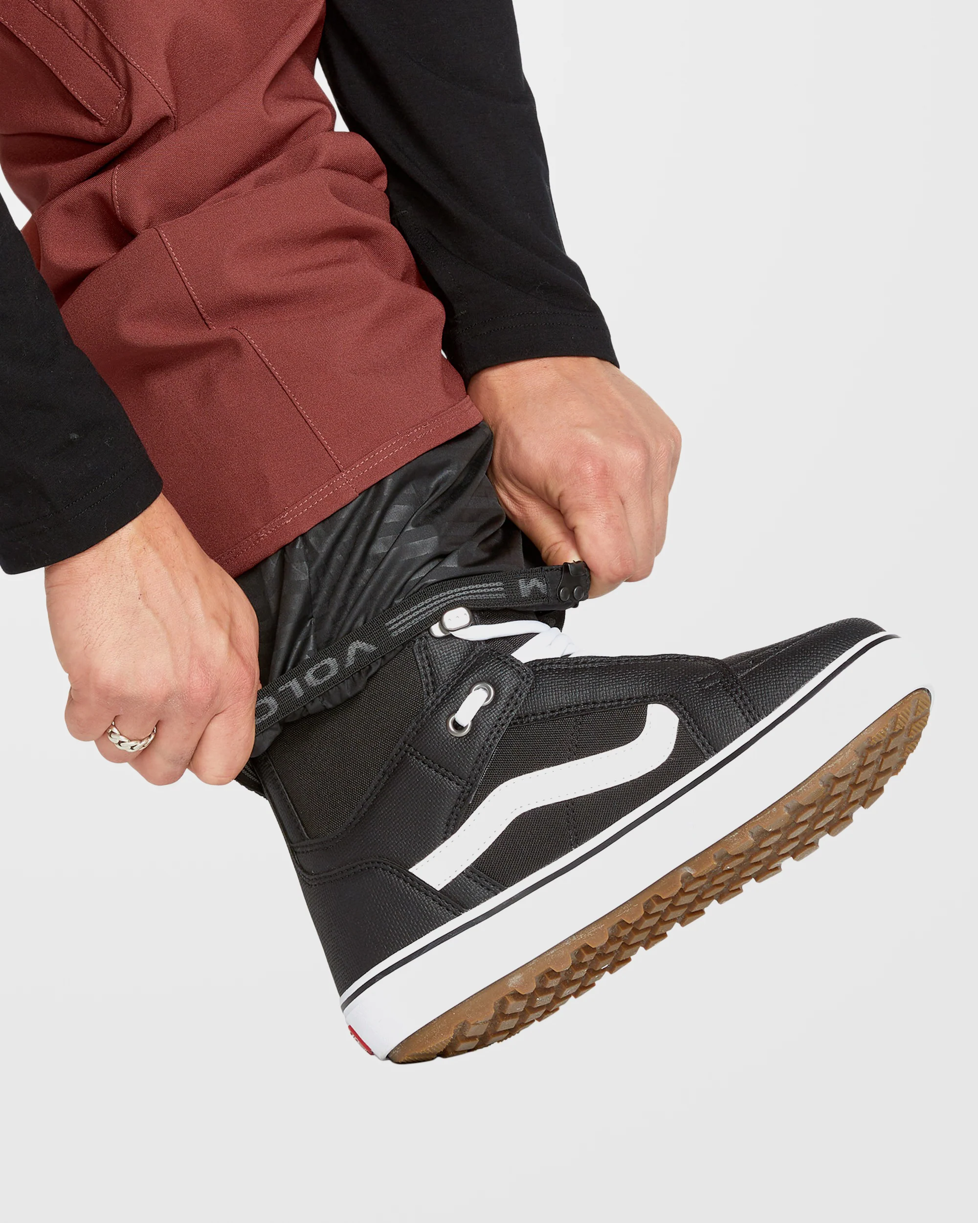 Freakin Snow Chino Trousers - Redwood - Image 9