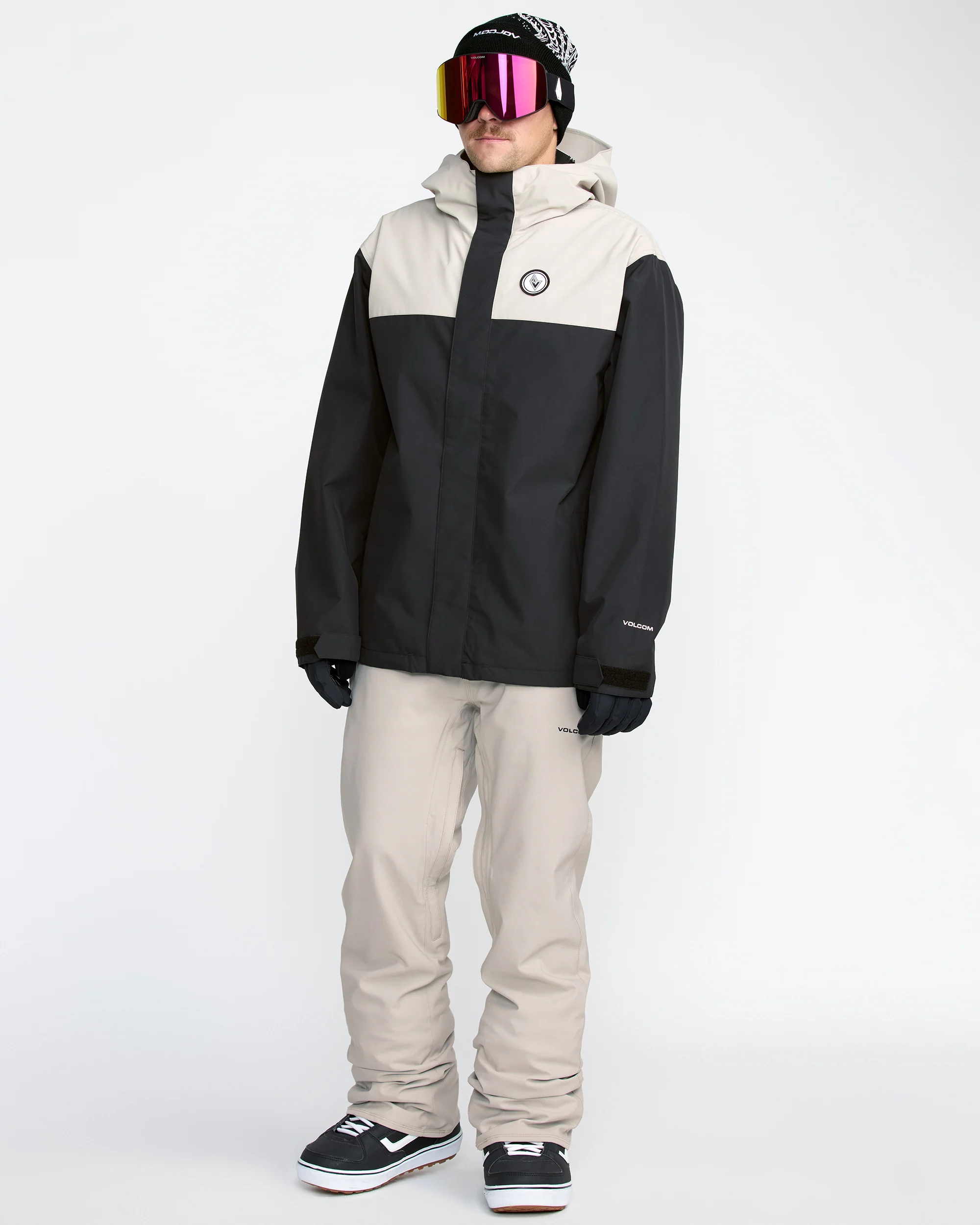 Freakin Snow Chino Trousers - Stone - Image 3