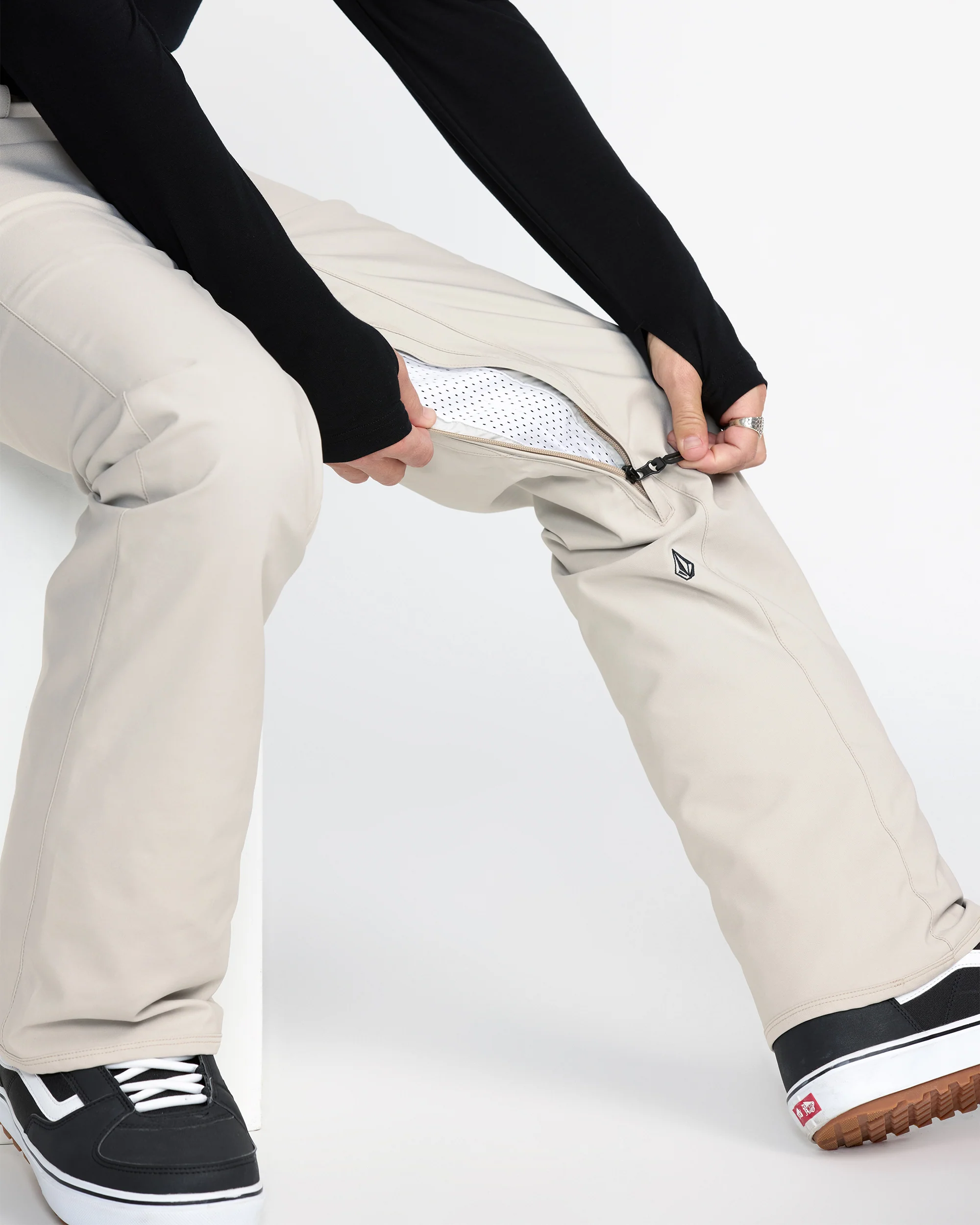 Freakin Snow Chino Trousers - Stone - Image 5