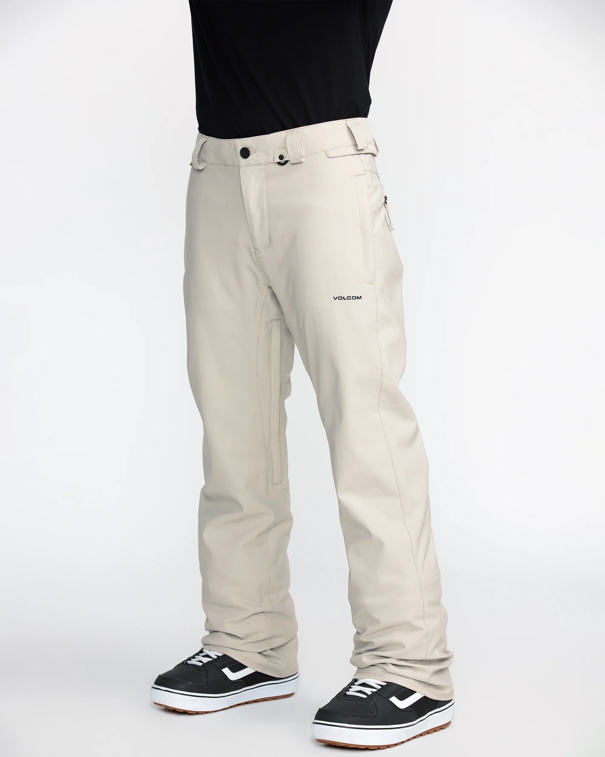 Freakin Snow Chino Trousers - Stone - Image 7