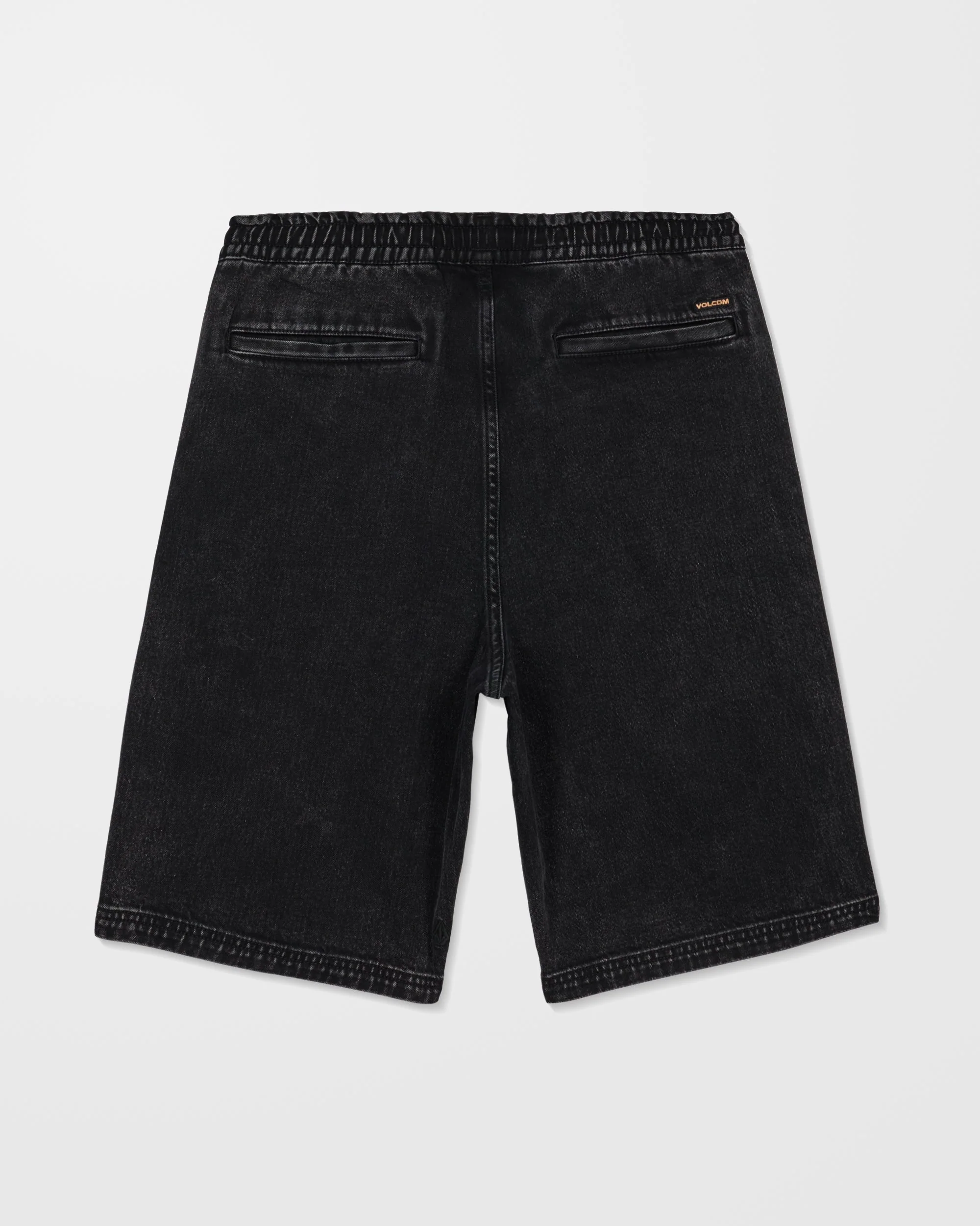 Freazy 22" Denim Elasticated Waist Short - Blackity Black - Image 10