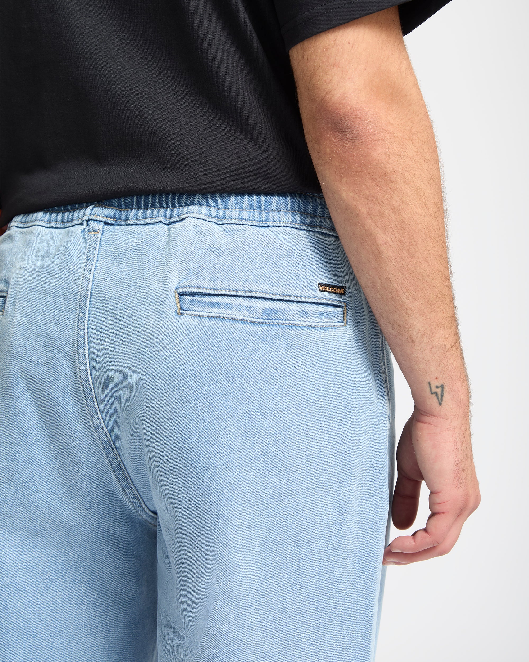 Freazy Loose Elasticated Waist Jeans - Blueprint - Image 3