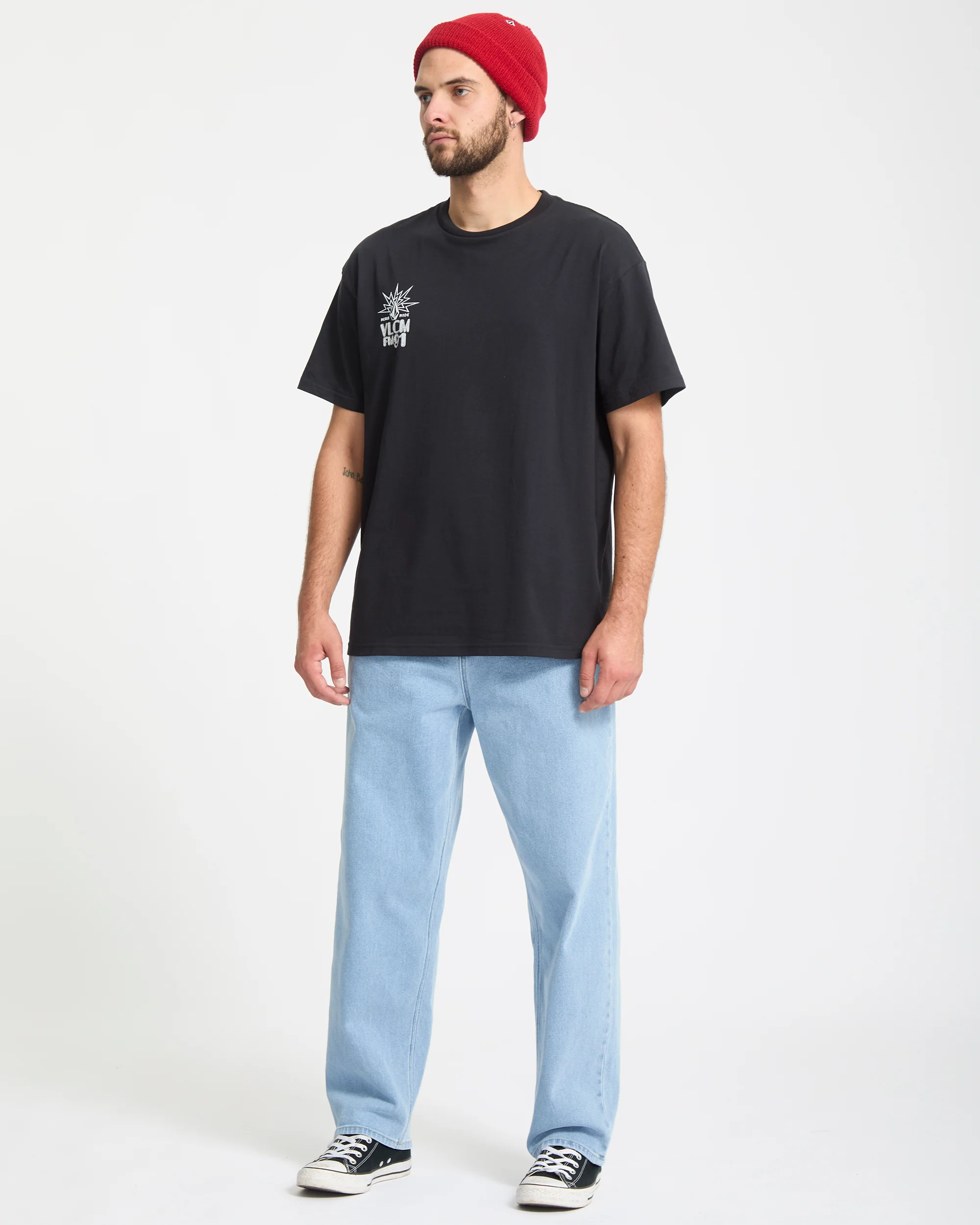 Freazy Loose Elasticated Waist Jeans - Blueprint - Image 4