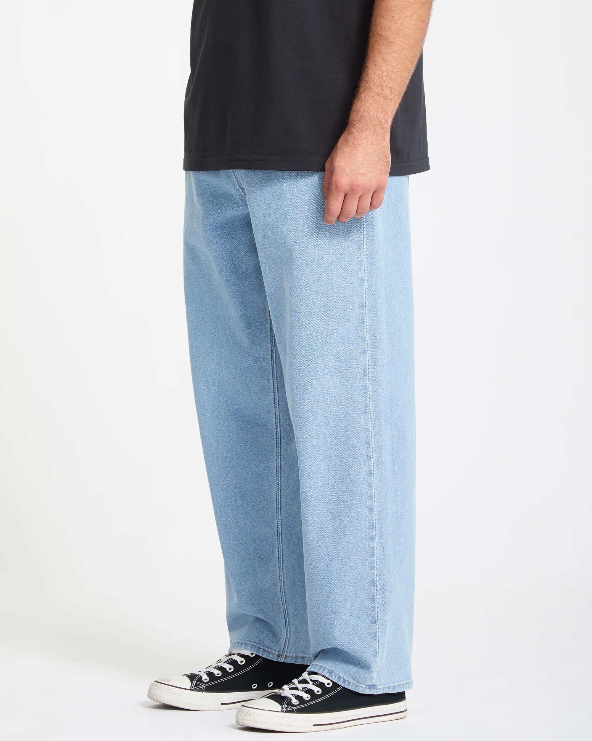 Freazy Loose Elasticated Waist Jeans - Blueprint - Image 5