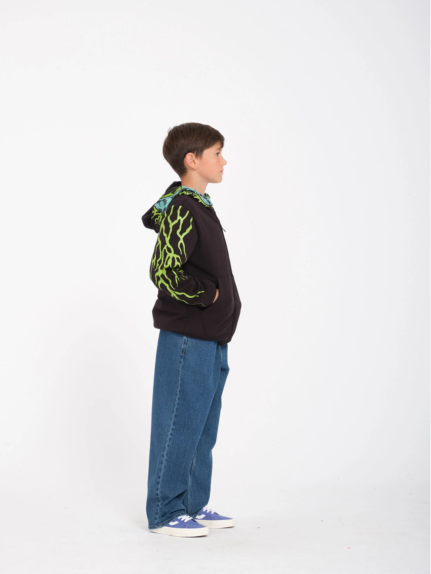 Freazy Loose Jeans - Washed Blue - (KIDS) - Image 5