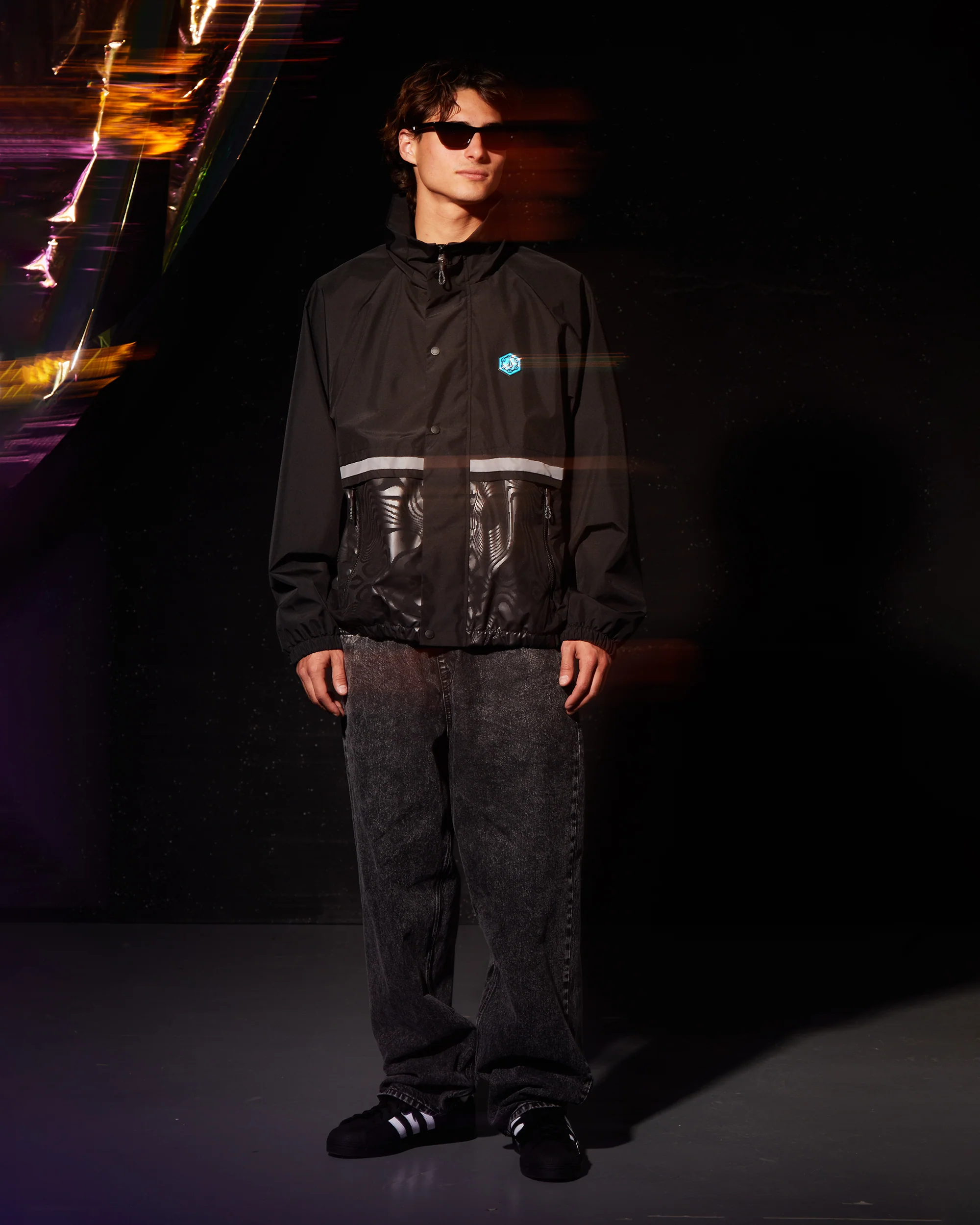 Freazy Loose Jeans - LIGHT ACID BLACK - Image 4