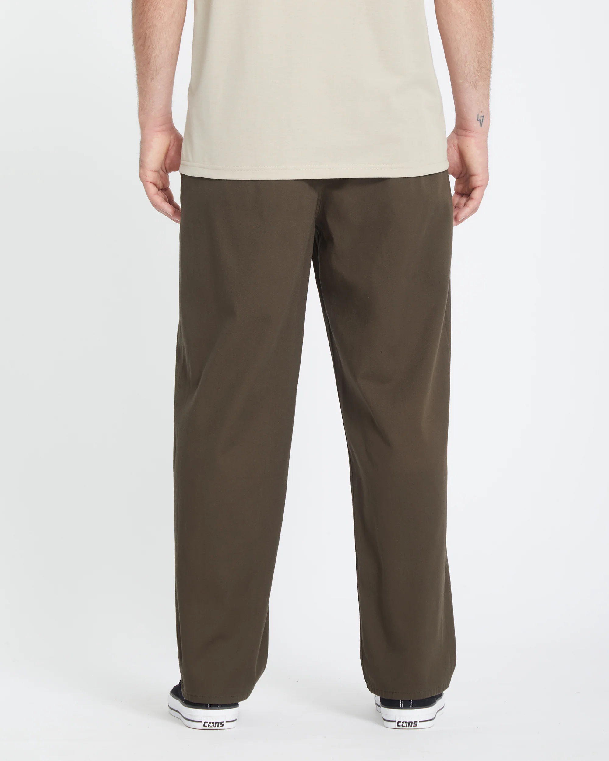 Freazy Loose Elasticated Waist Trousers - WREN - Image 2