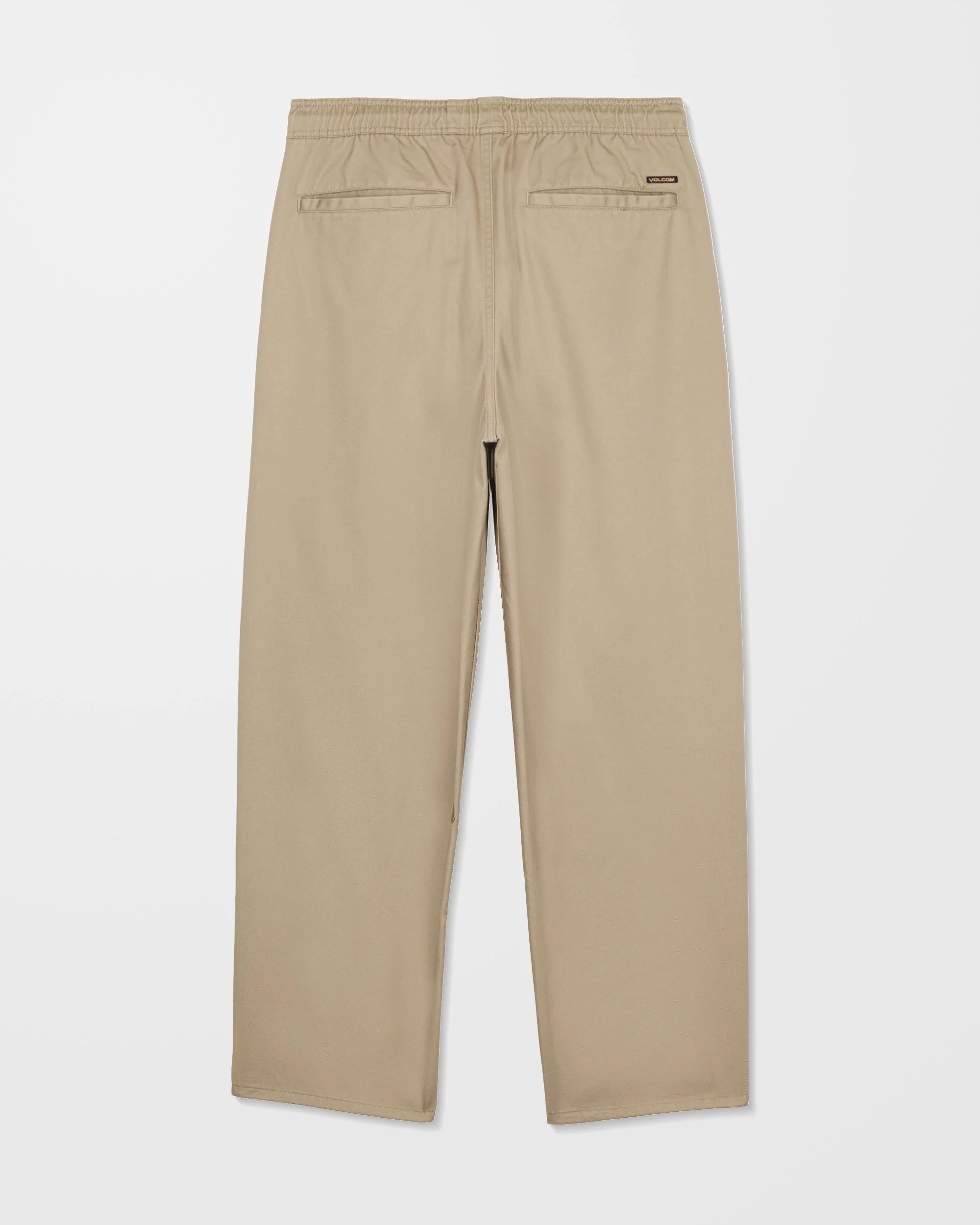 Freazy Loose Elasticated Waist Trousers - Khaki - Image 8