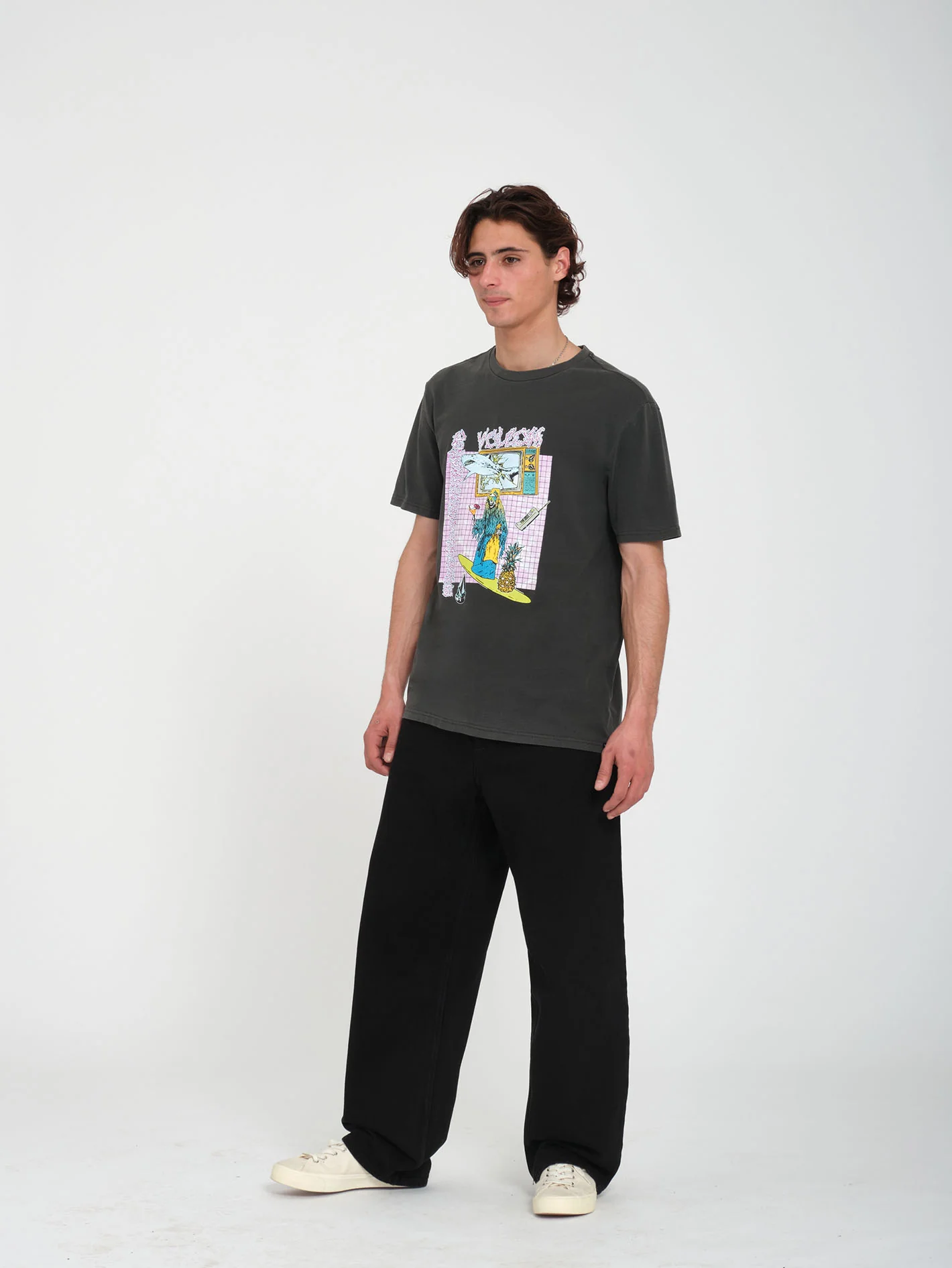 Frenchsurf T-shirt - BLACK - Image 3