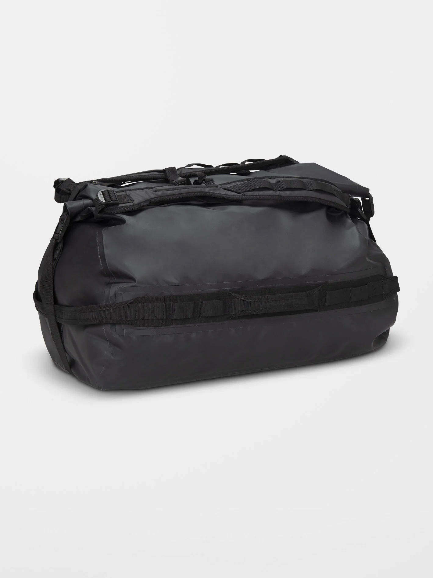 Frequency Roll-Top Duffel Bag - Black - Image 2