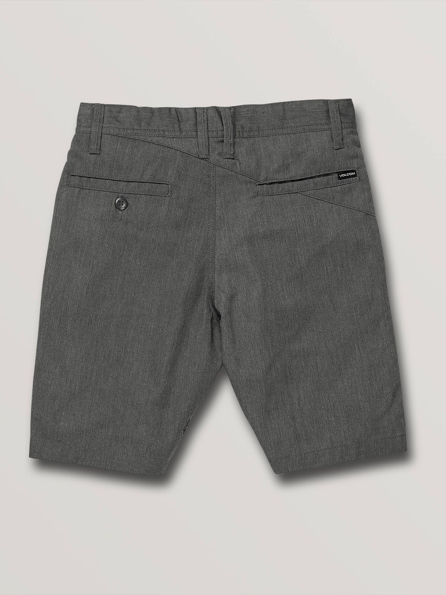 Frickin Chino Short - CHARCOAL HEATHER - (BOYS) - Image 2