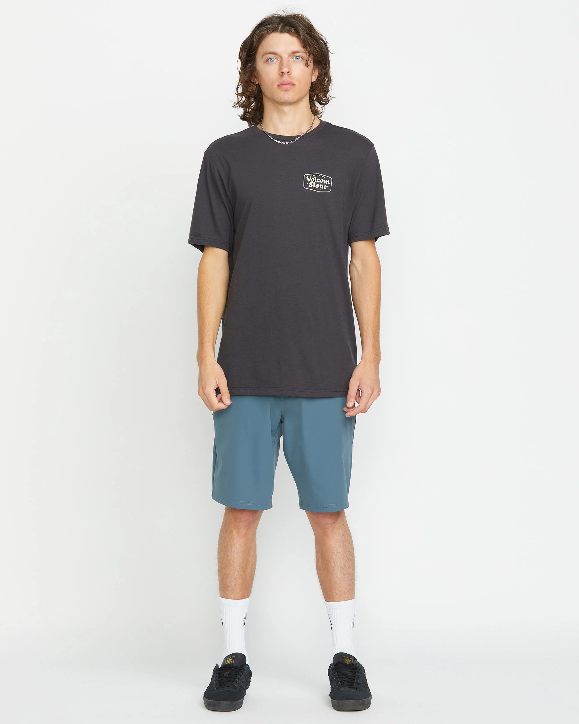 Frickin Cross Shred 20" Hybrid Short - DARK SLATE - Image 5