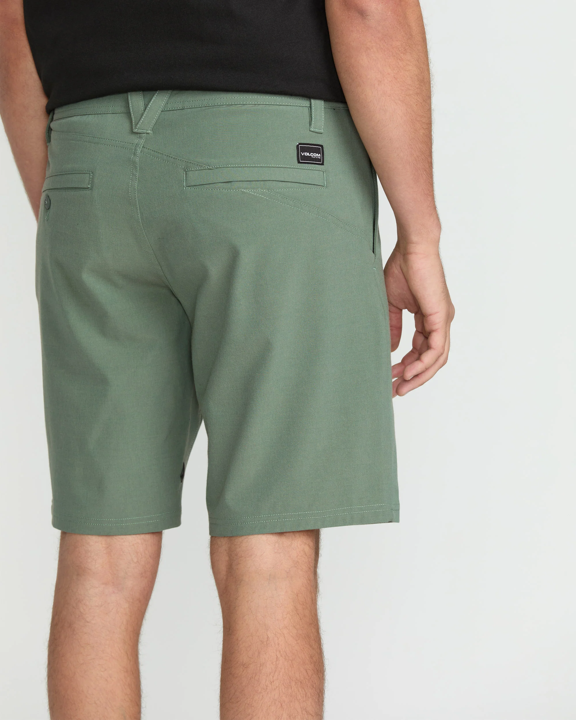 Frickin Cross Shred Static 20" Hybrid Short - Light Olive - Image 3