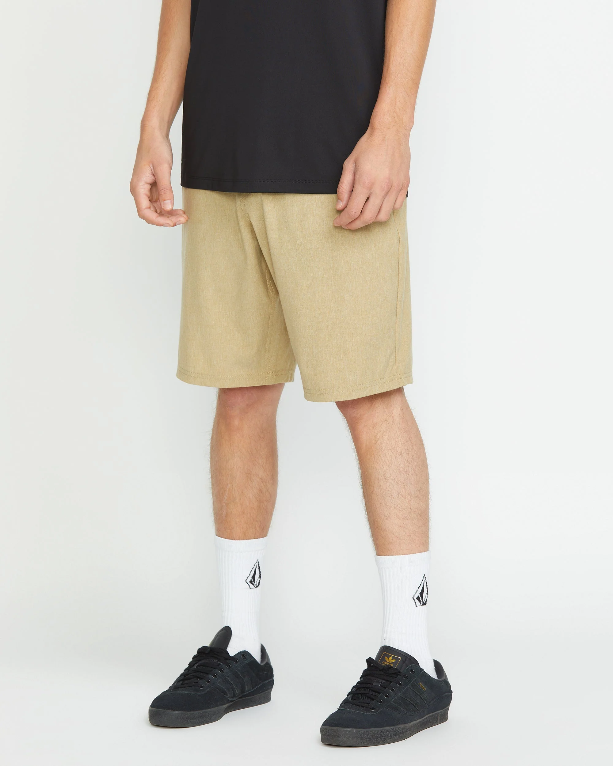 Frickin Cross Shred Static 20" Hybrid Short - Dark Khaki - Image 4
