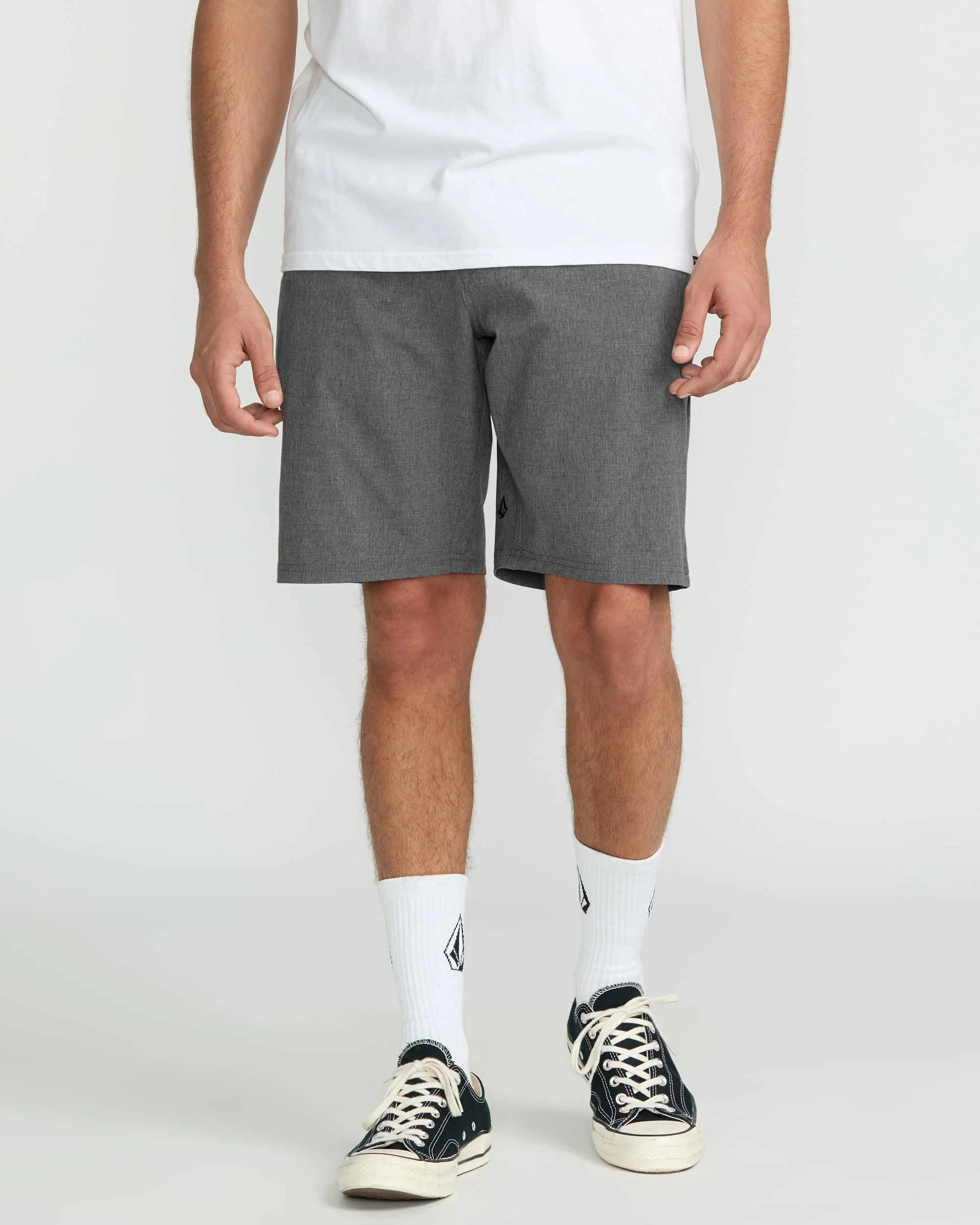 Frickin Cross Shred Static 20" Hybrid Short - Charcoal Heather