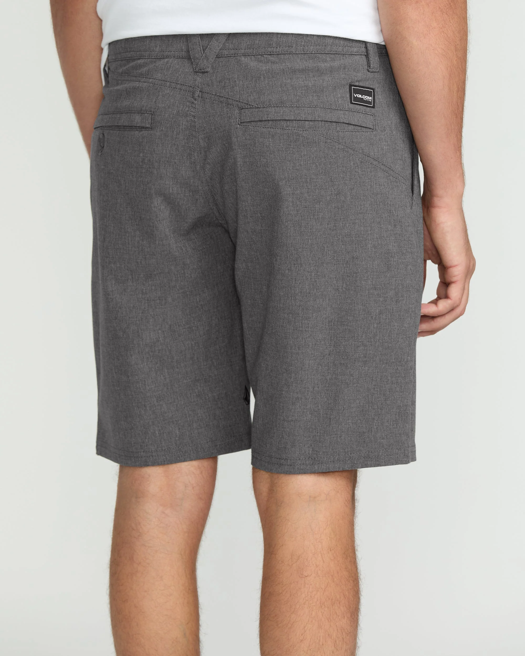 Frickin Cross Shred Static 20" Hybrid Short - Charcoal Heather - Image 4