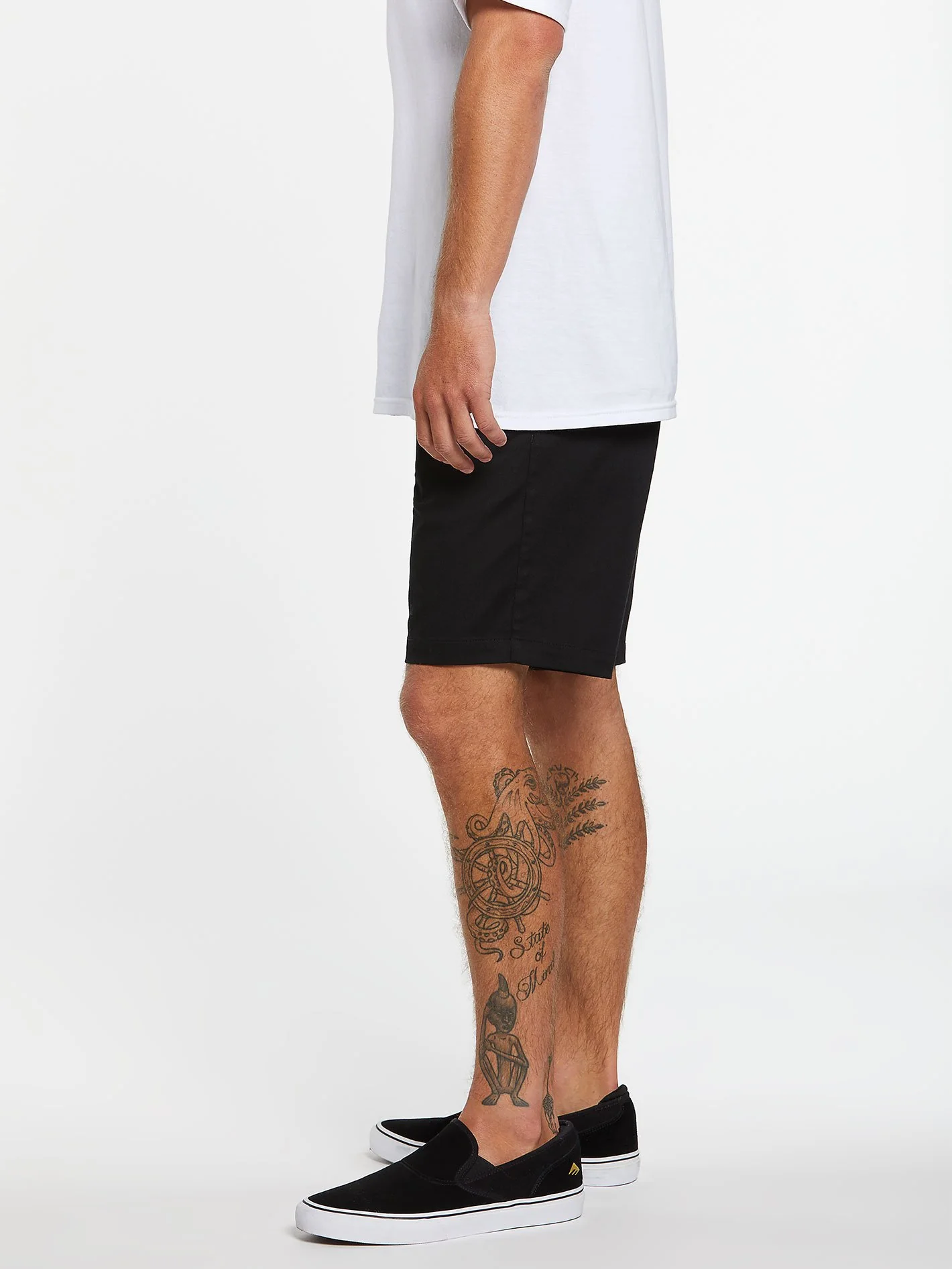 Frickin Elasticated waist Short 19" - BLACK - Image 3