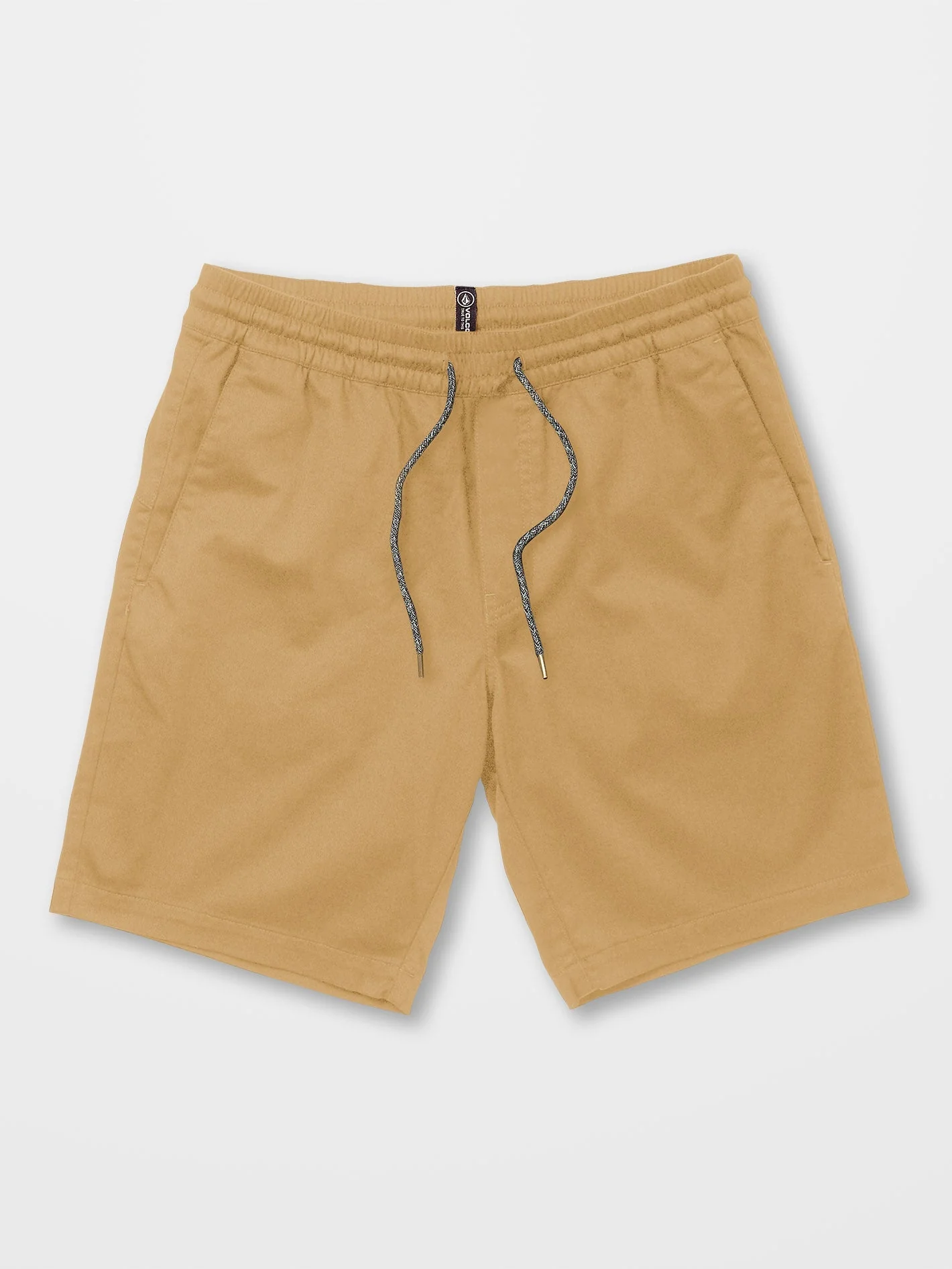 Frickin Elasticated Waist 19" Short - DARK KHAKI - Image 5