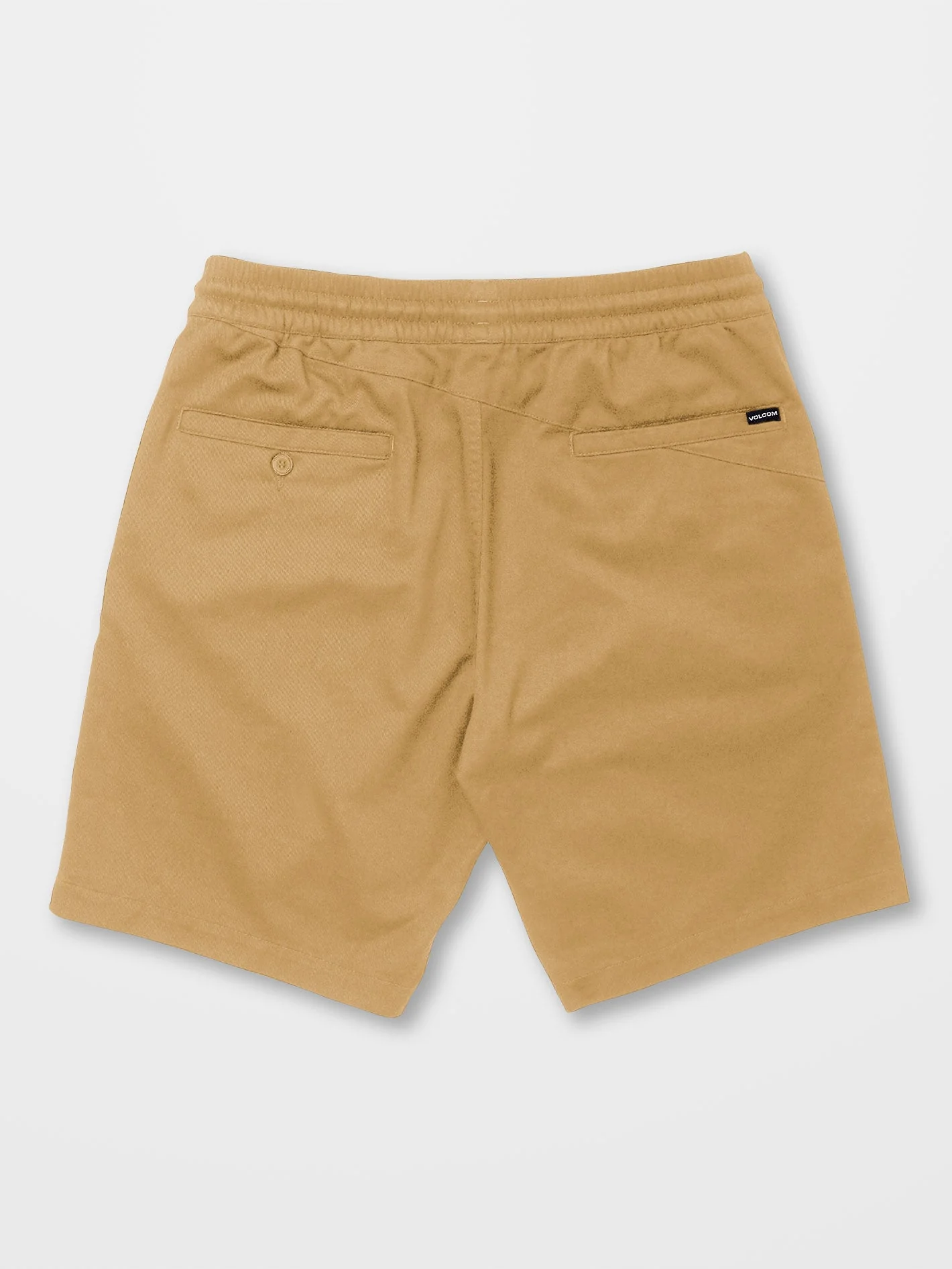 Frickin Elasticated Waist 19" Short - DARK KHAKI - Image 6