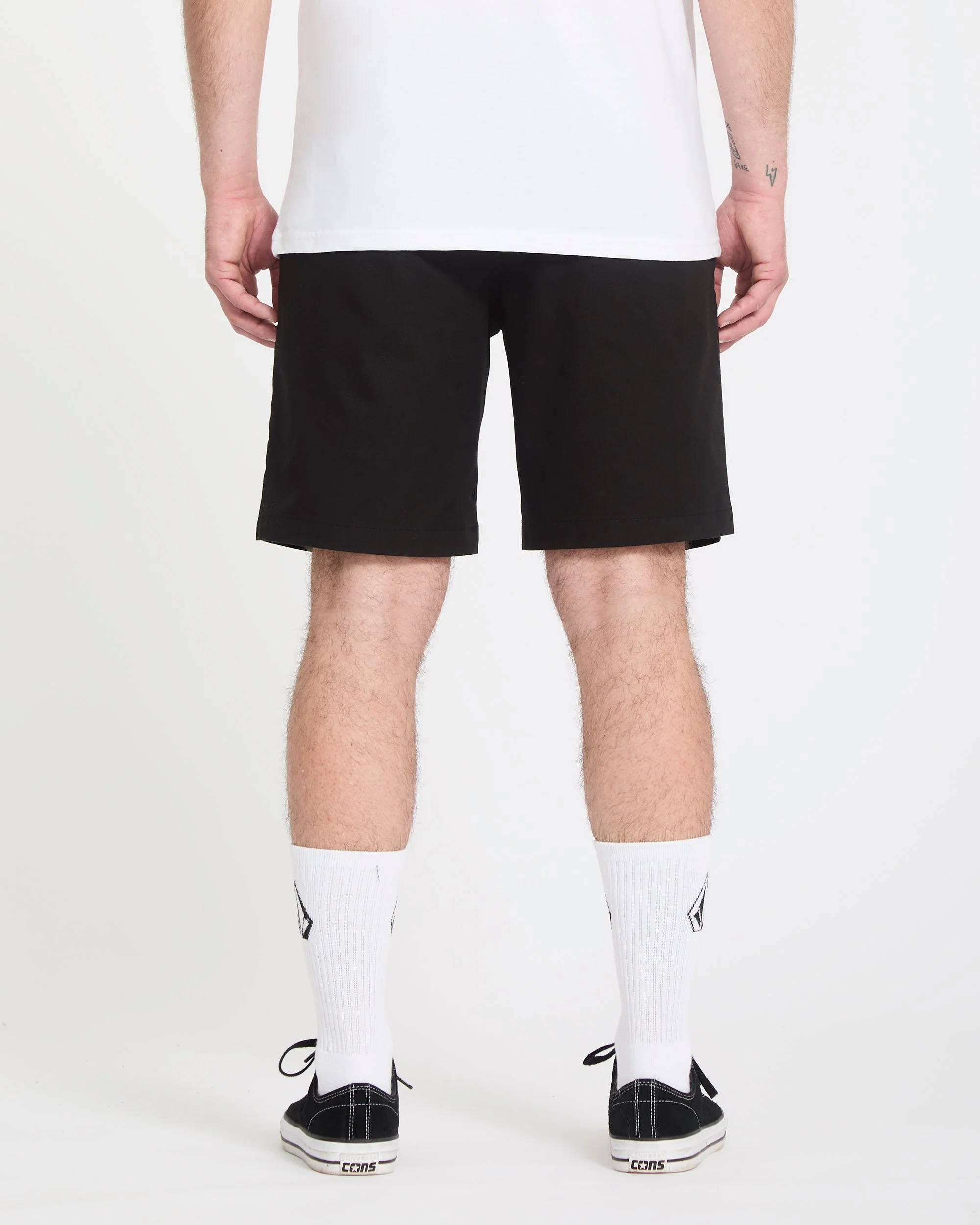 Frickin II 19" Elasticated Waist Short - Black - Image 2