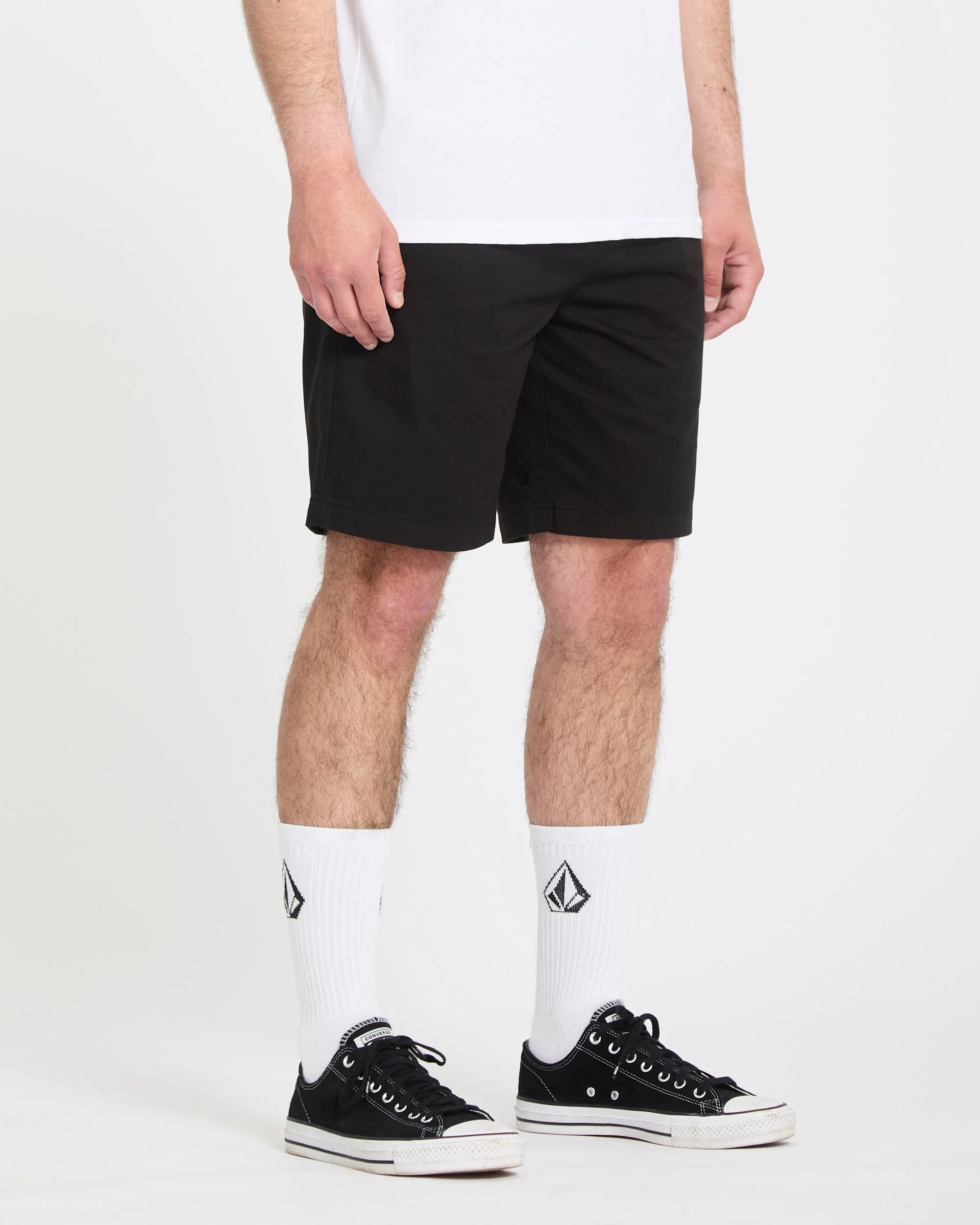 Frickin II 19" Elasticated Waist Short - Black - Image 3