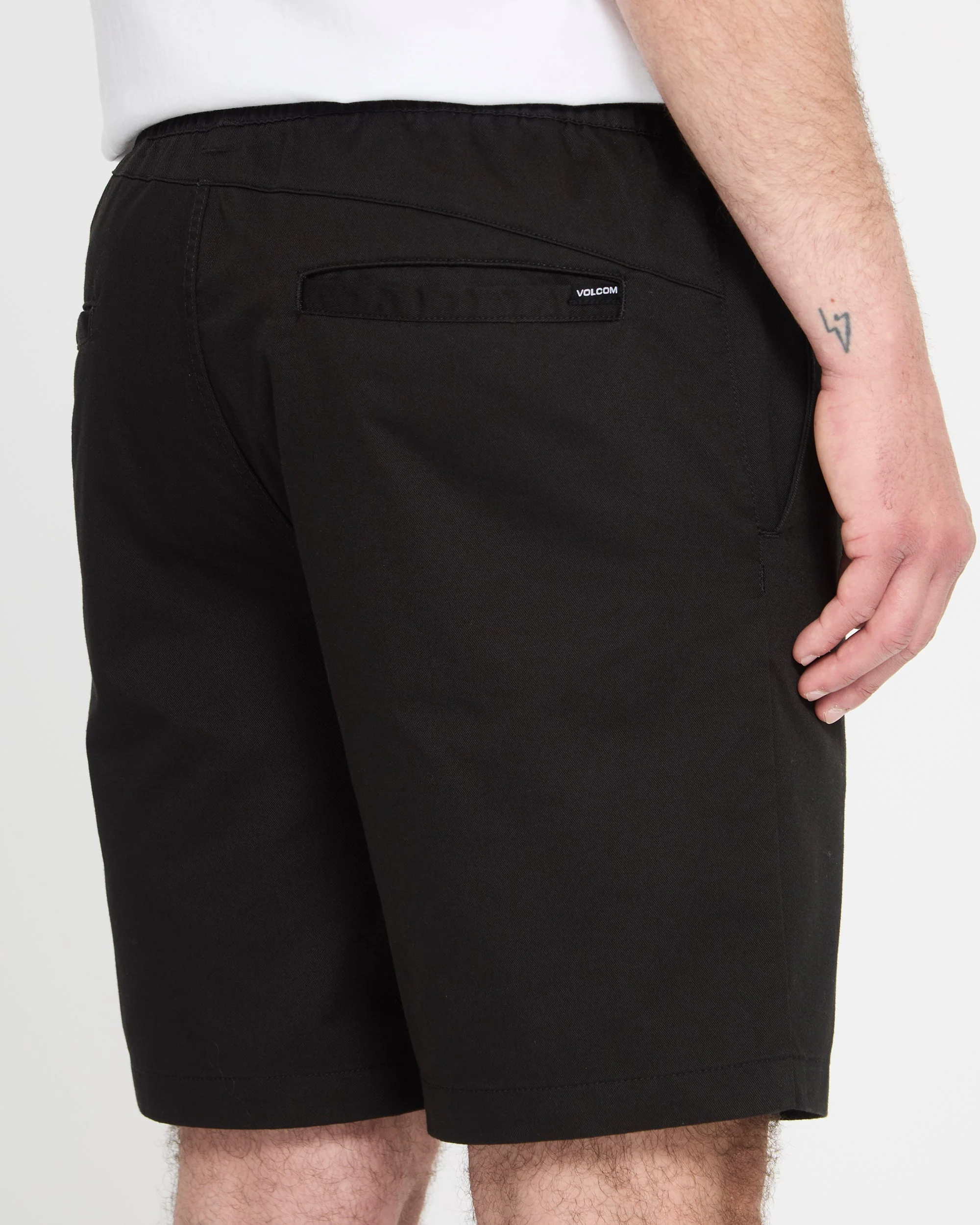 Frickin II 19" Elasticated Waist Short - Black - Image 4