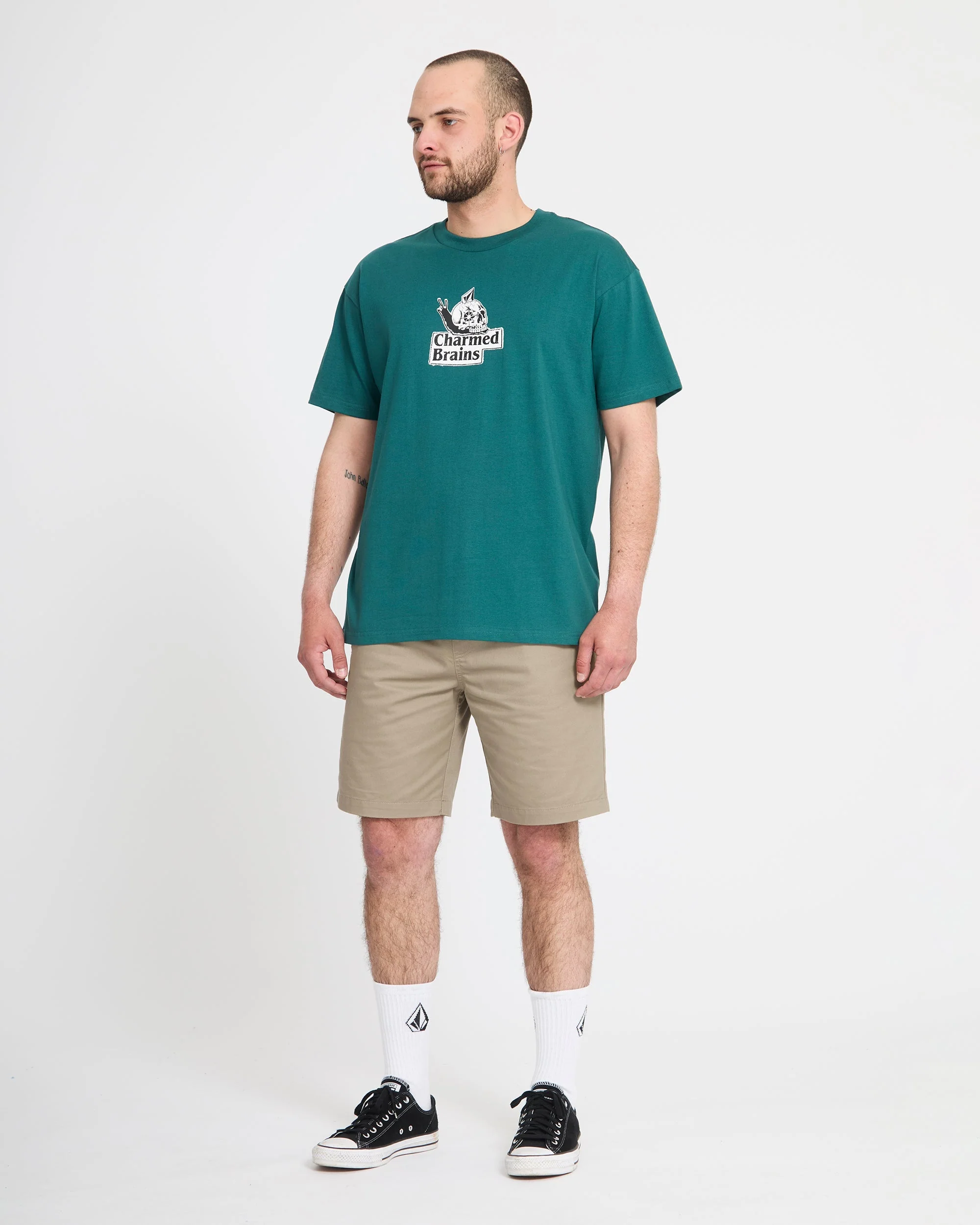 Frickin II 19" Elasticated Waist Short - Khaki - Image 5
