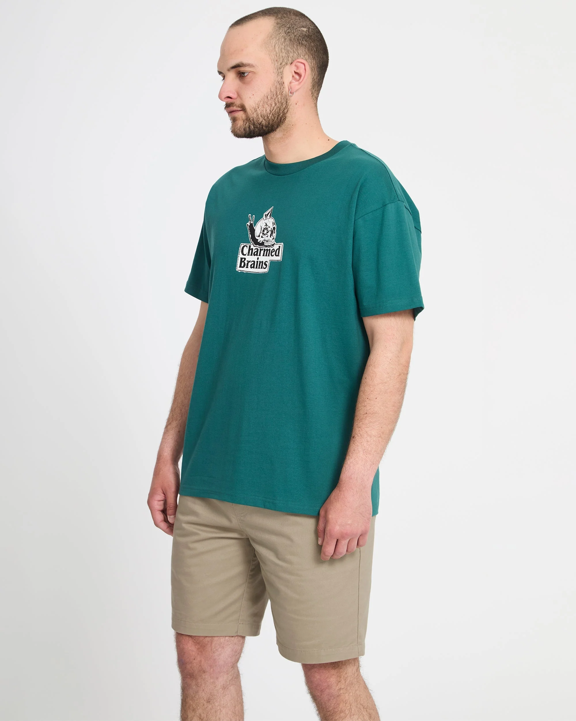 Frickin II 19" Elasticated Waist Short - Khaki - Image 6