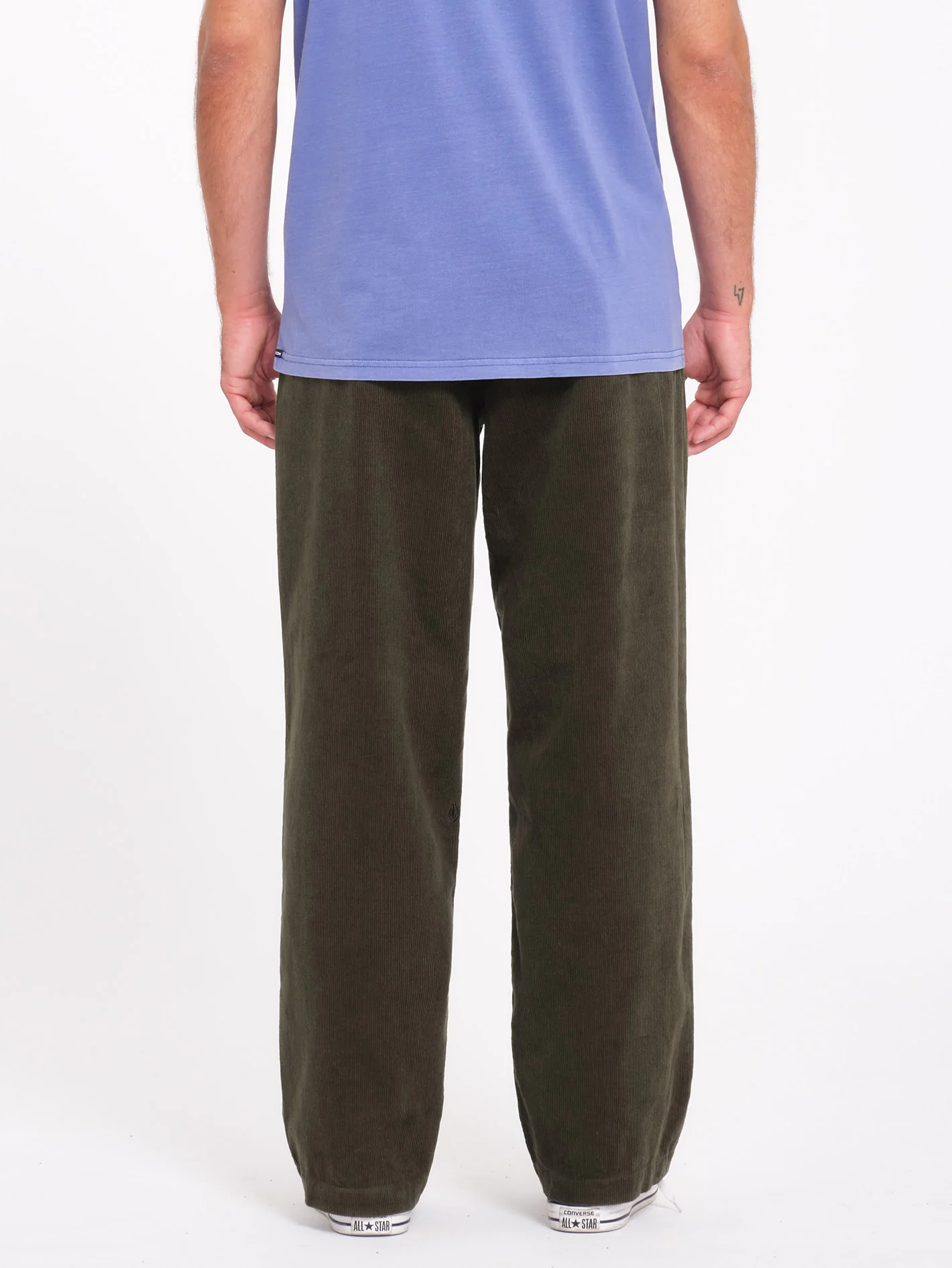 Frickin Loose Tapered Corduroy Trousers - Wren - Image 2