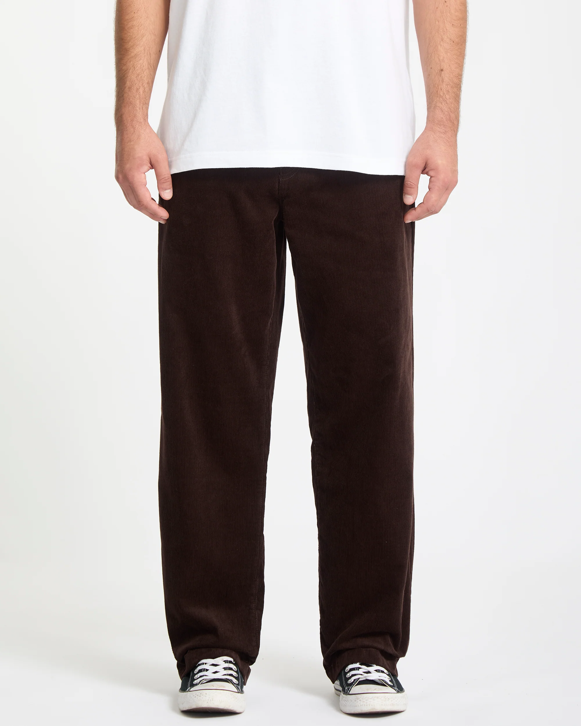 Frickin Loose Tapered Corduroy Trousers - Cacao