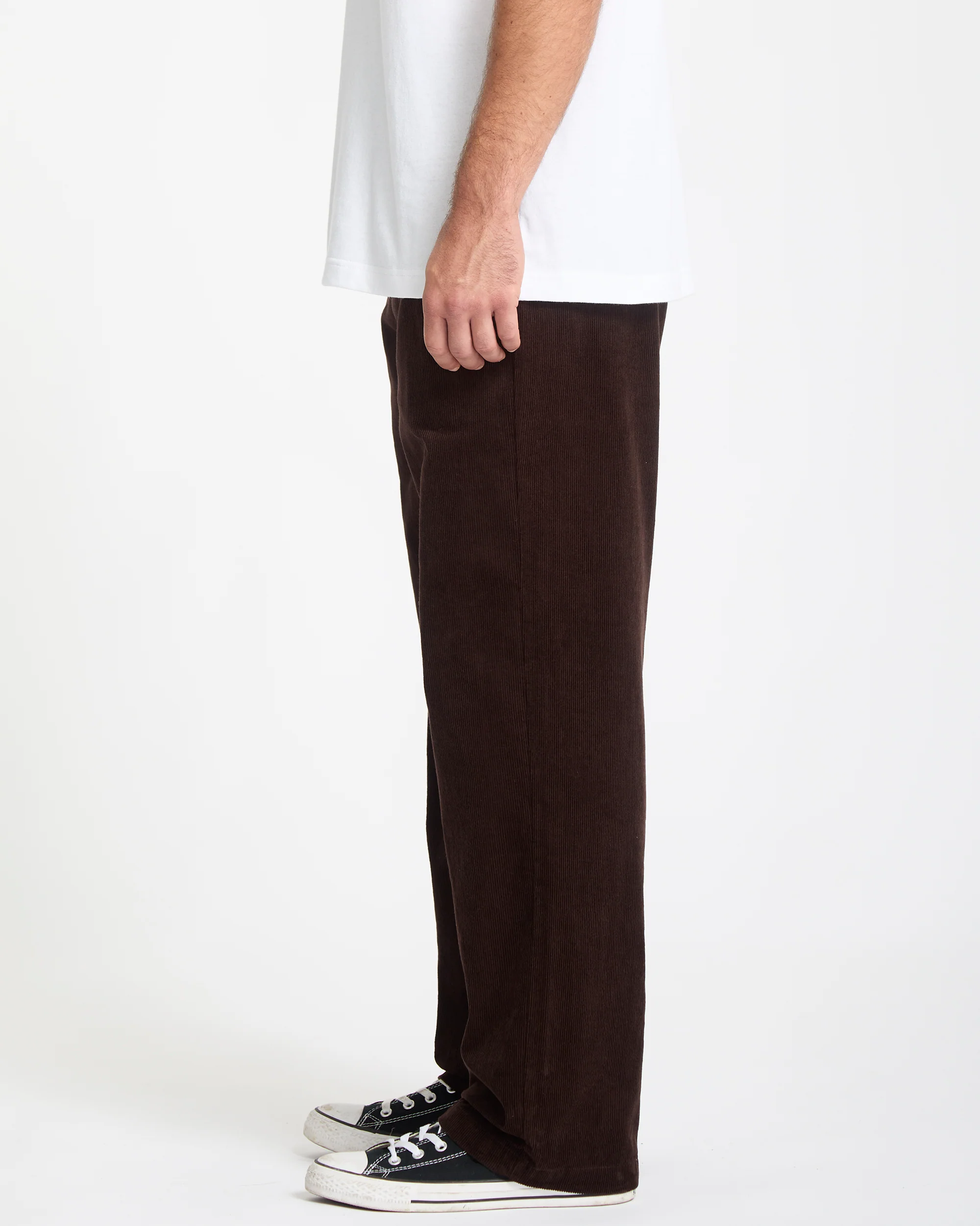 Frickin Loose Tapered Corduroy Trousers - Cacao - Image 5