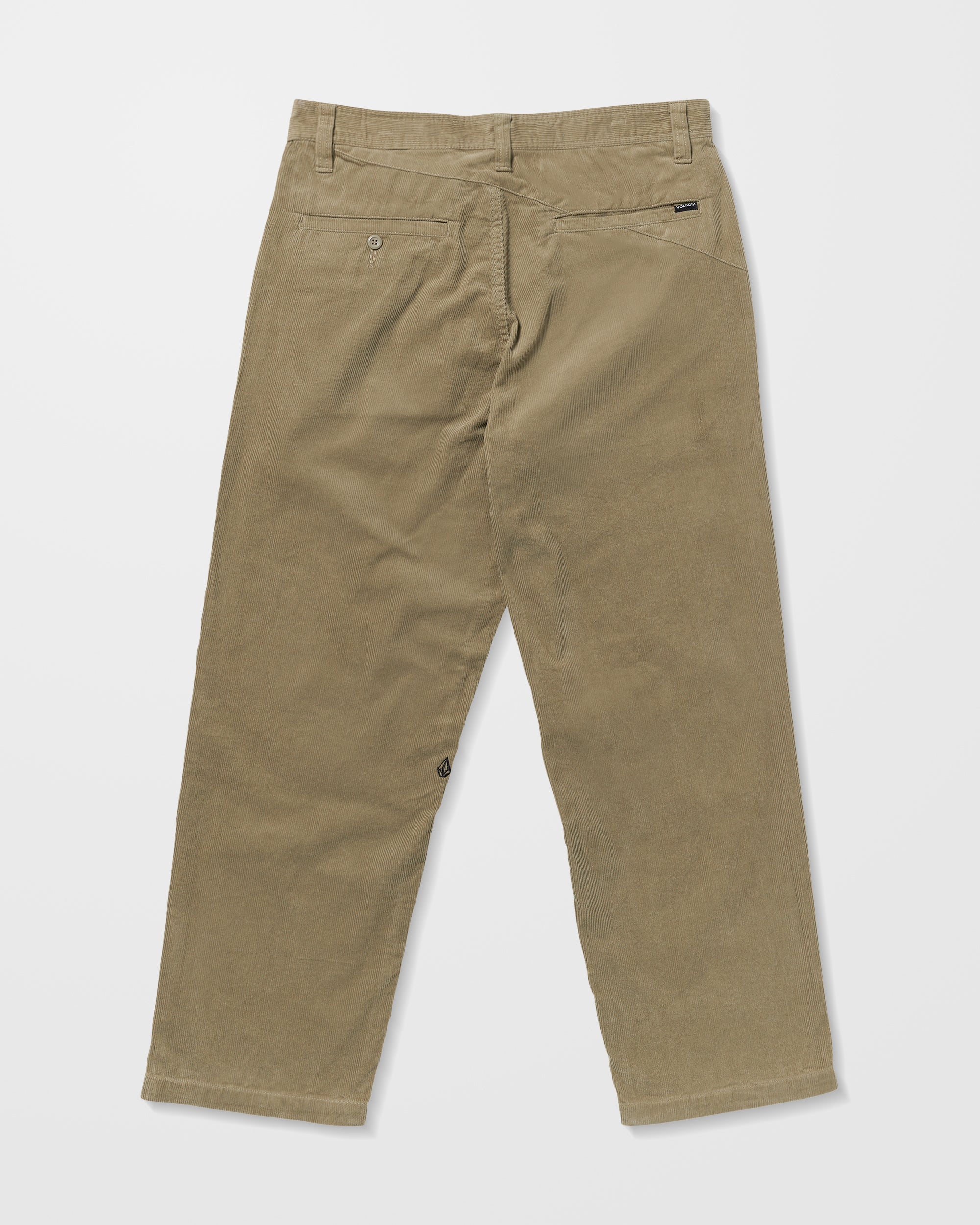 Frickin Loose Tapered Corduroy Trousers - Khaki - Image 7