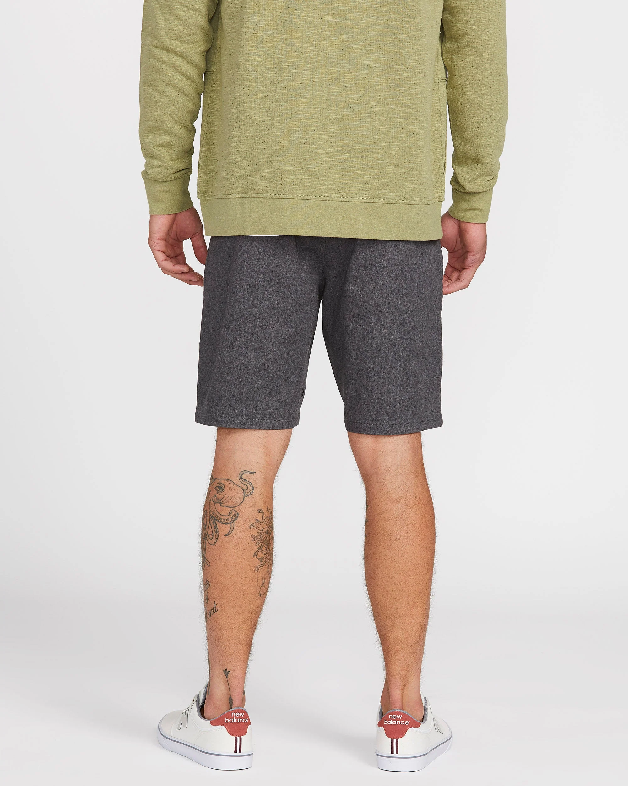 Frickin Modern 19" Strech Short - CHARCOAL HEATHER - Image 2