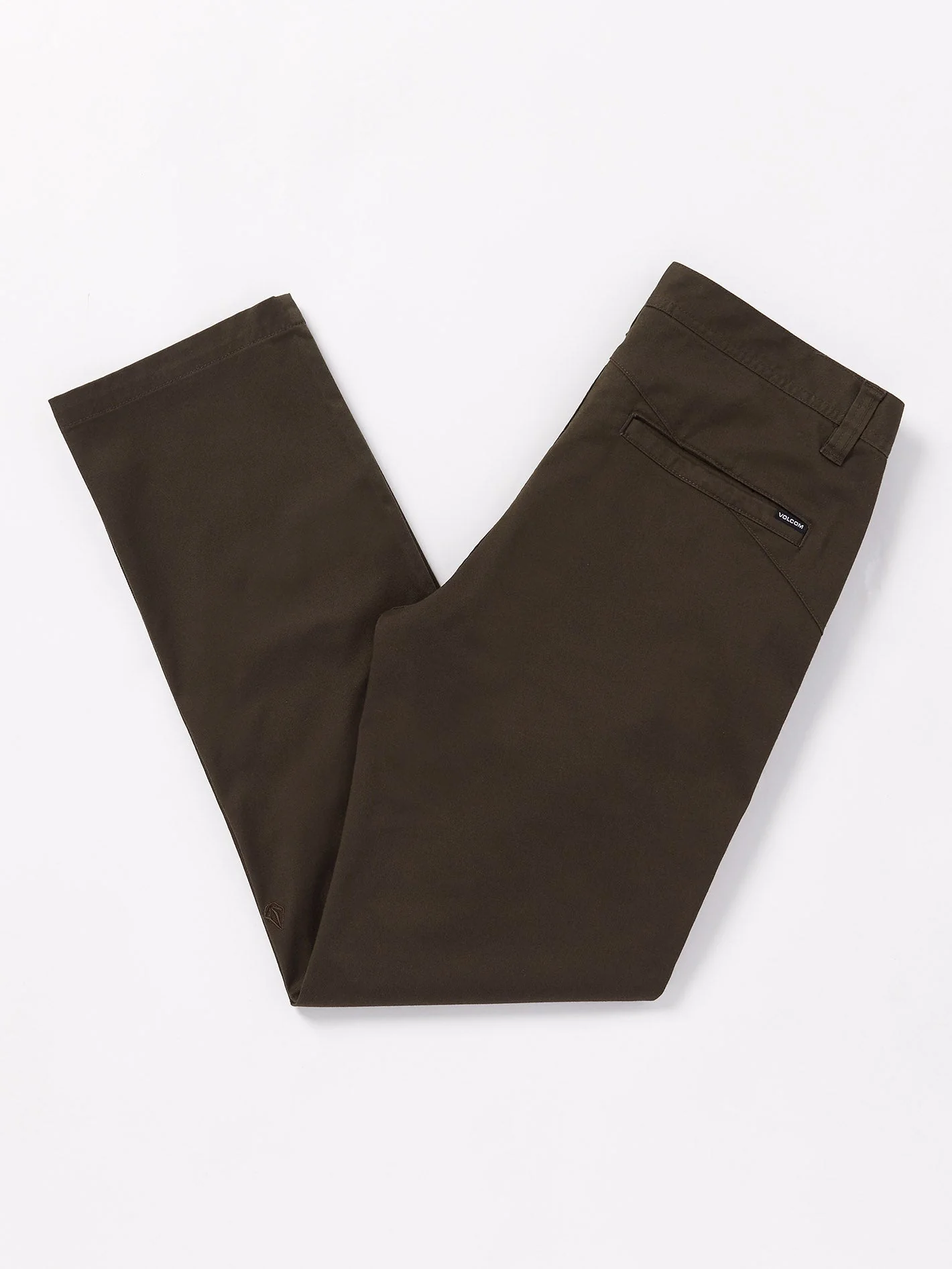 Frickin Modern Stretch Chino Trousers - DARK BROWN - Image 6