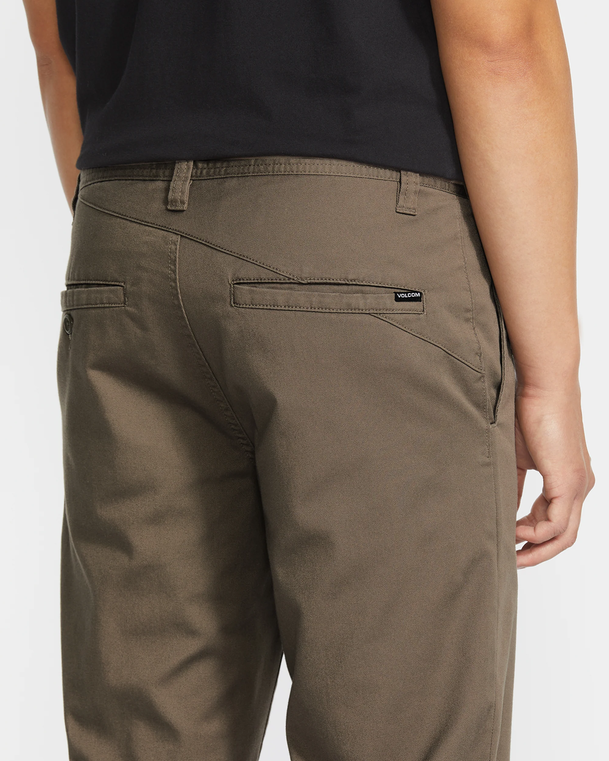 Frickin Modern Stretch Trousers - Mushroom - Image 4