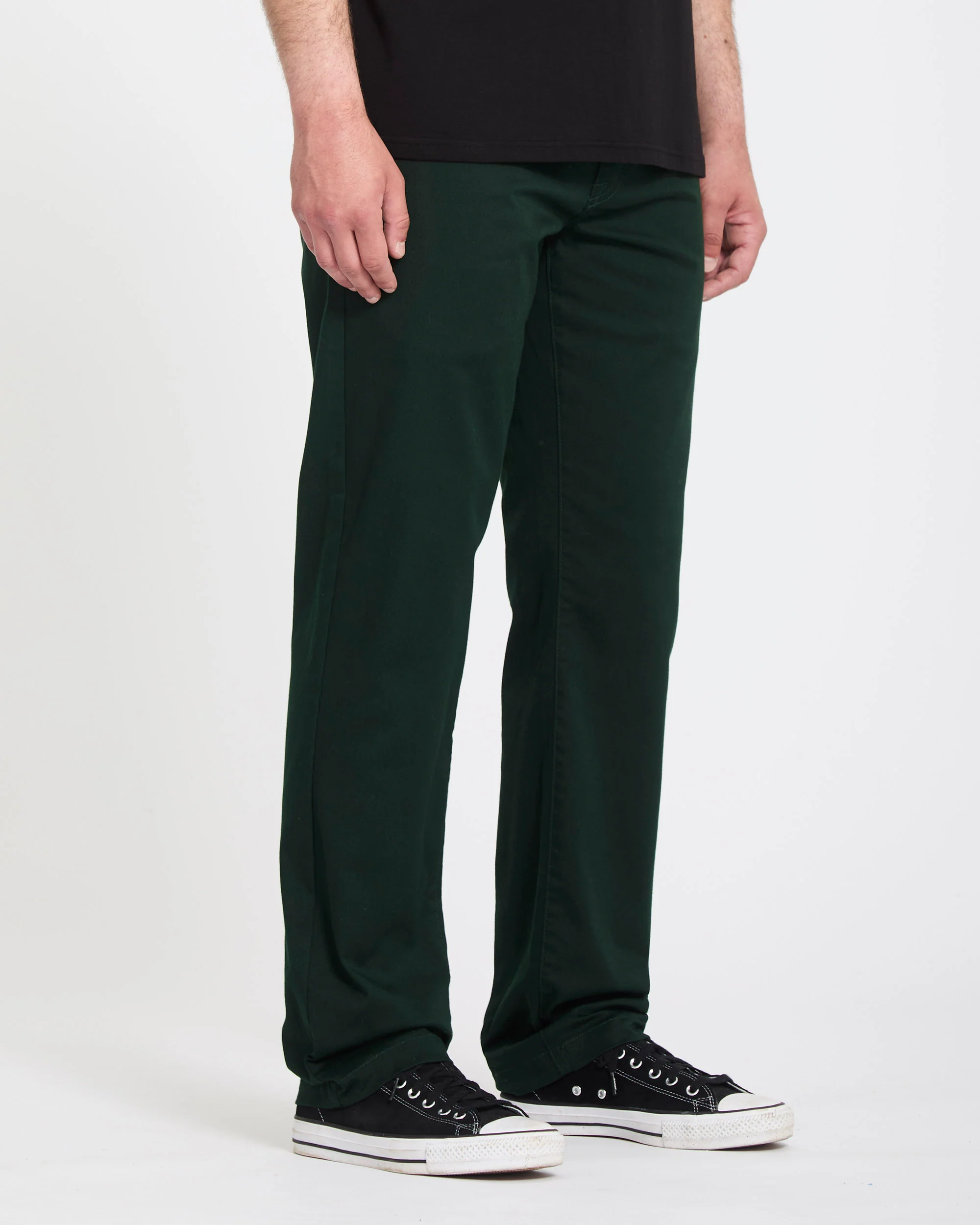 Frickin Modern Stretch Trousers - Scarab - Image 3