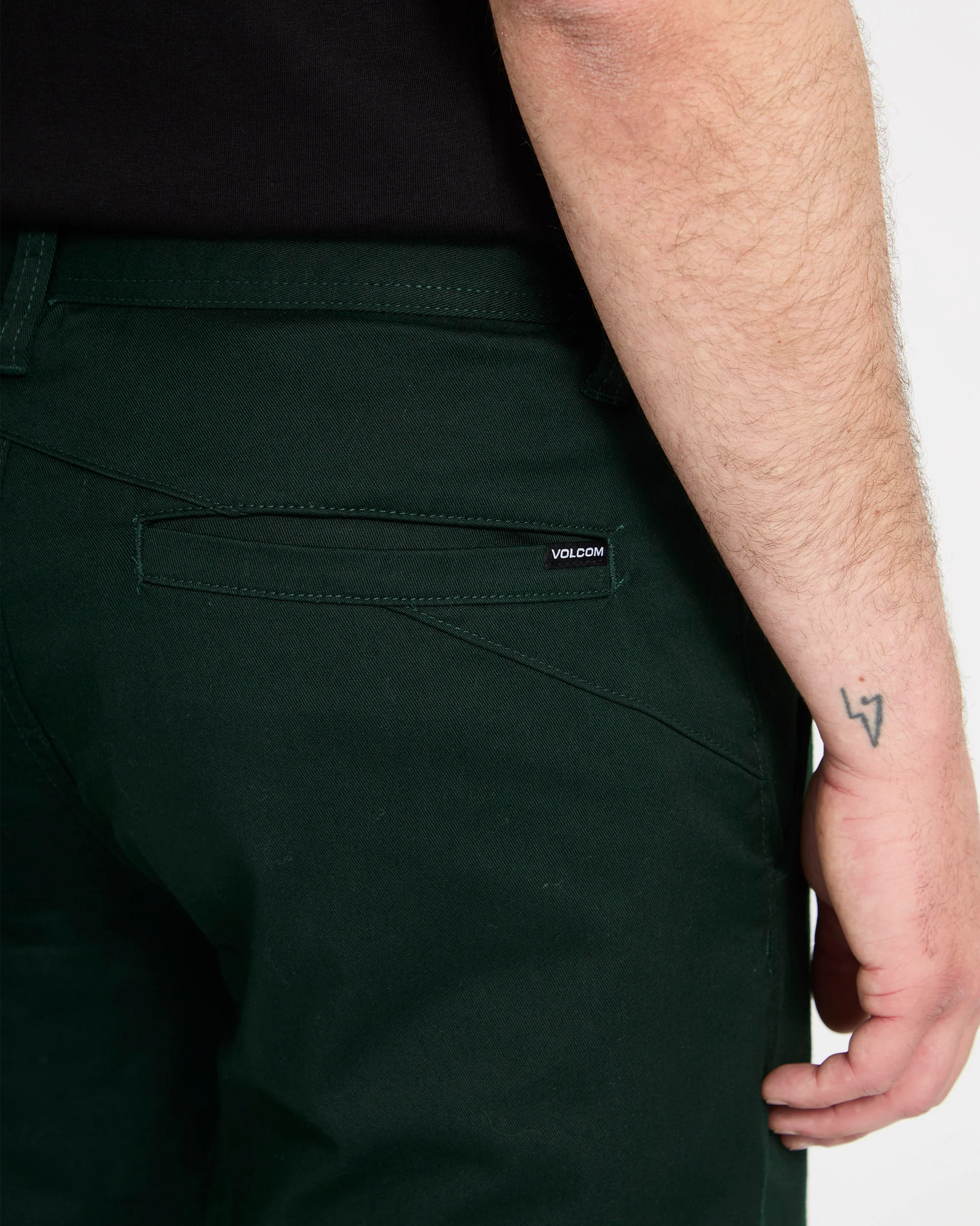Frickin Modern Stretch Trousers - Scarab - Image 4