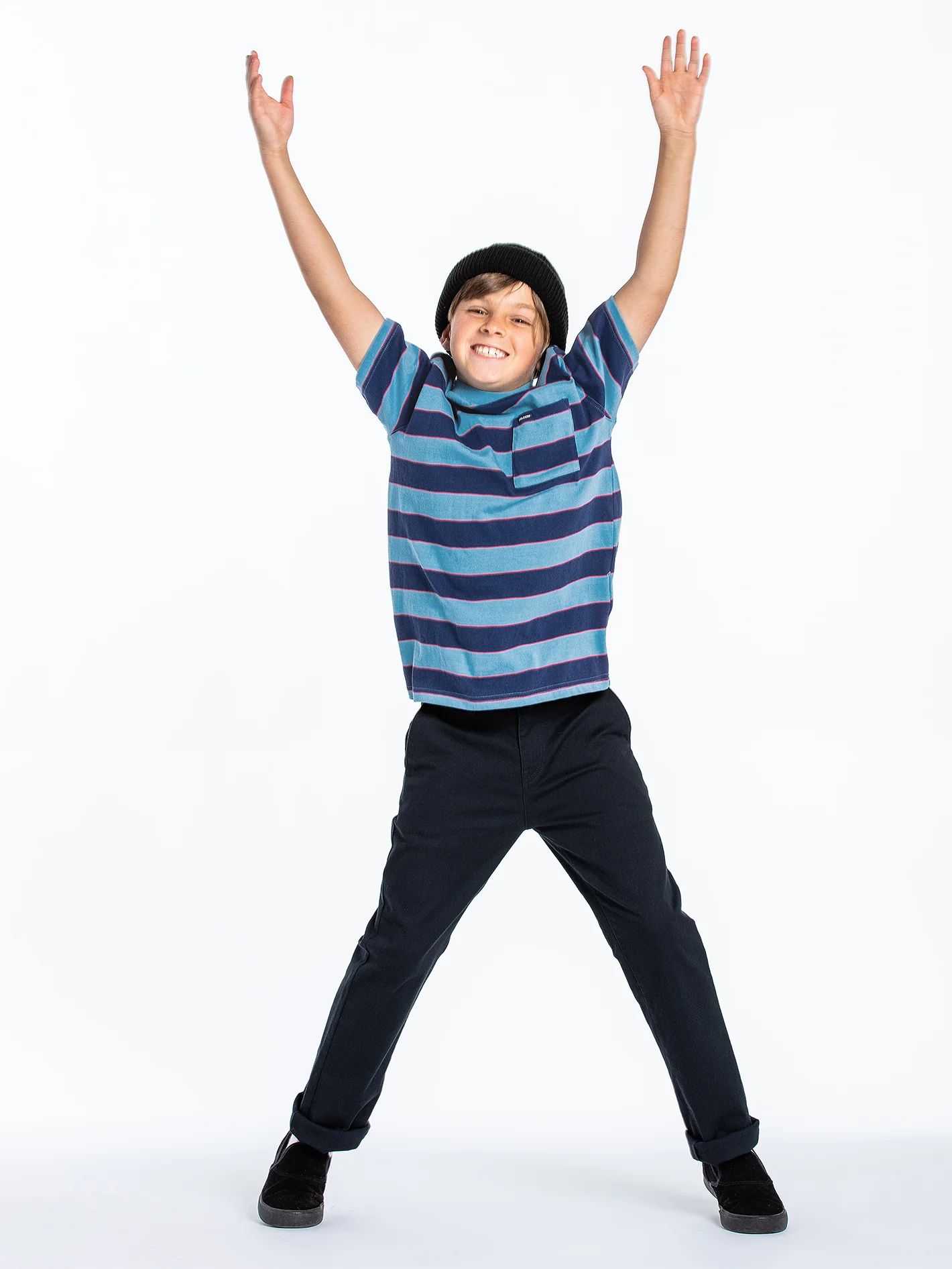 Frickin Modern Stretch Trousers - DARK NAVY - (BOYS) - Image 6