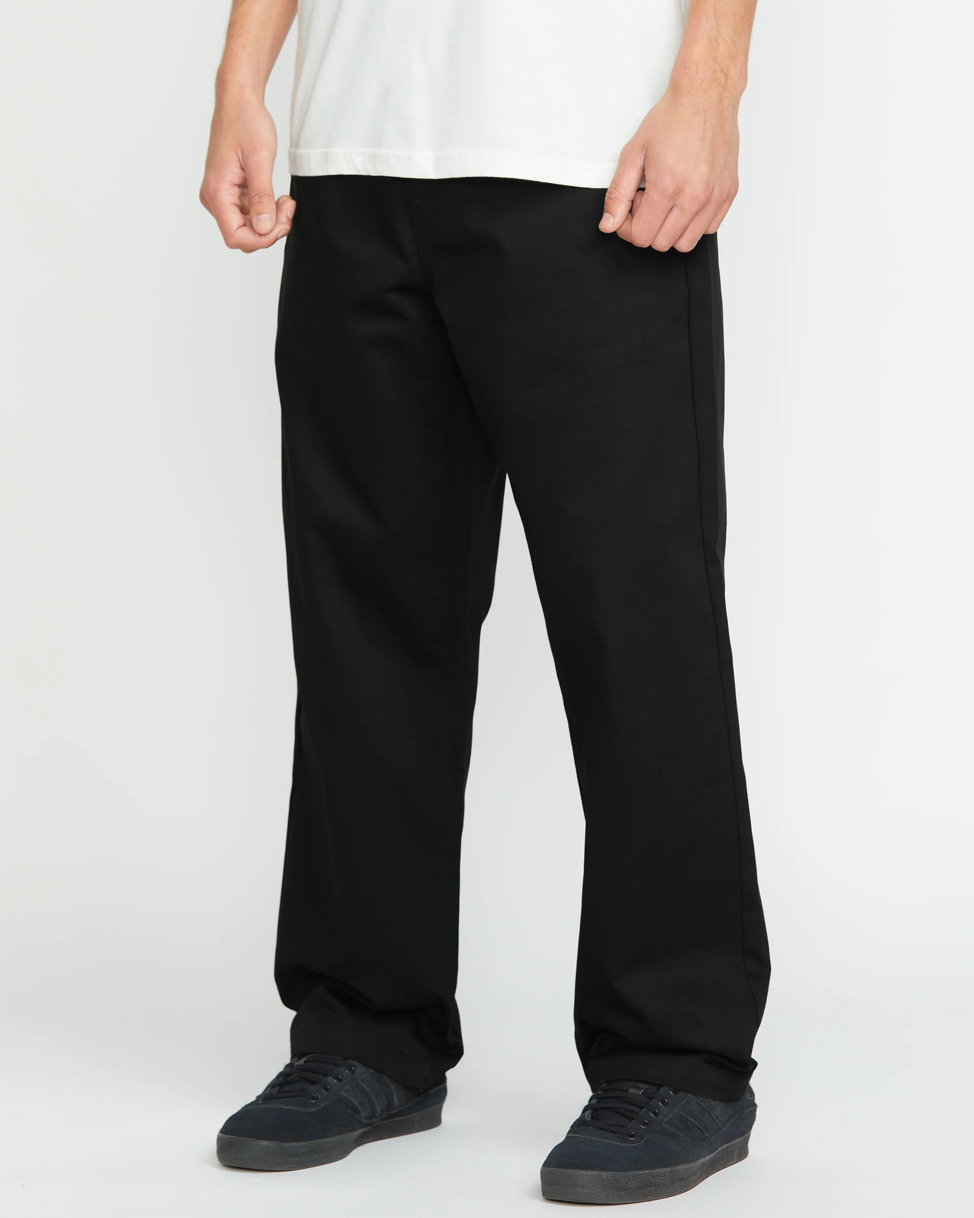 Frickin Skate Chino Trousers - BLACK - Image 3