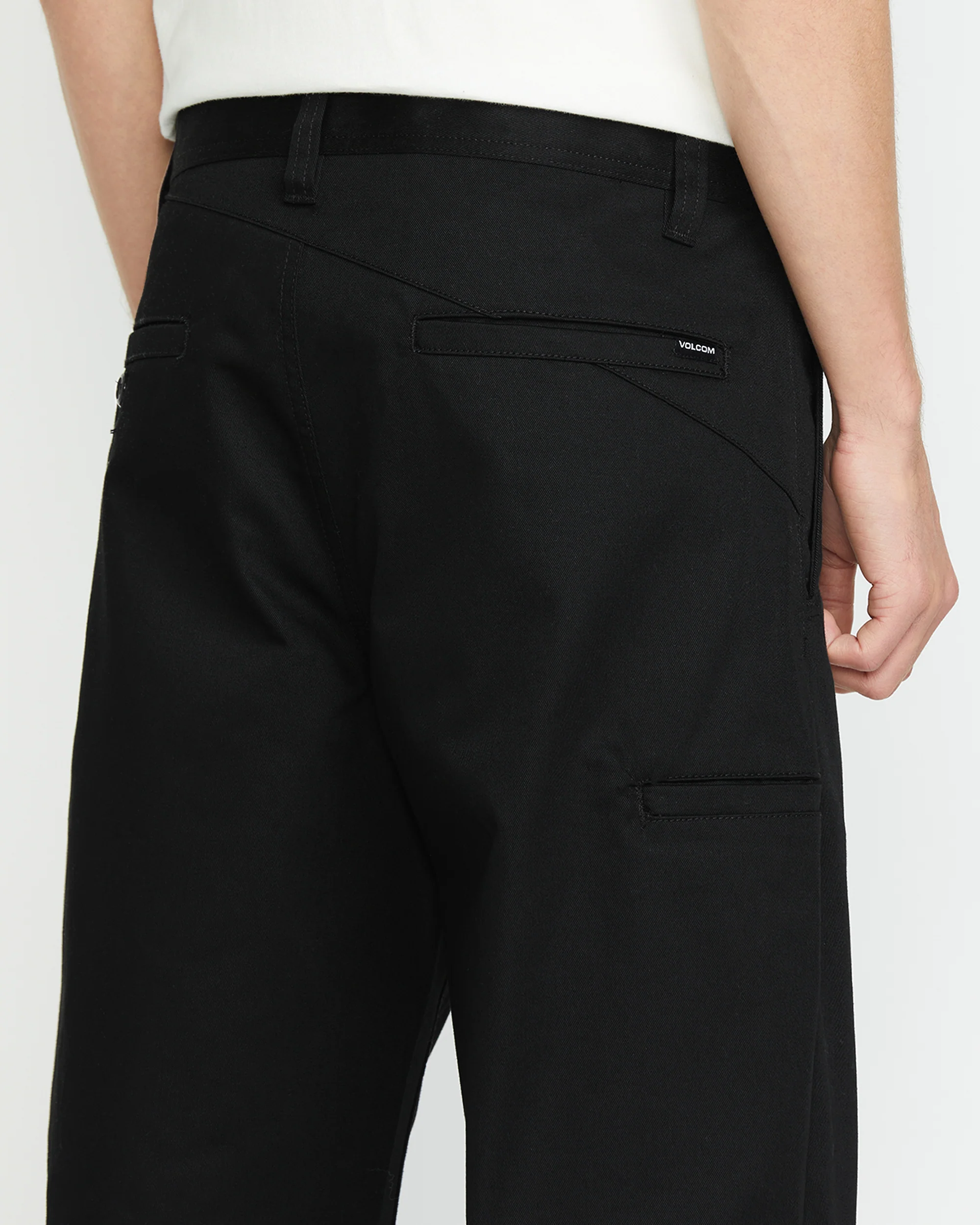 Frickin Skate Chino Trousers - BLACK - Image 4
