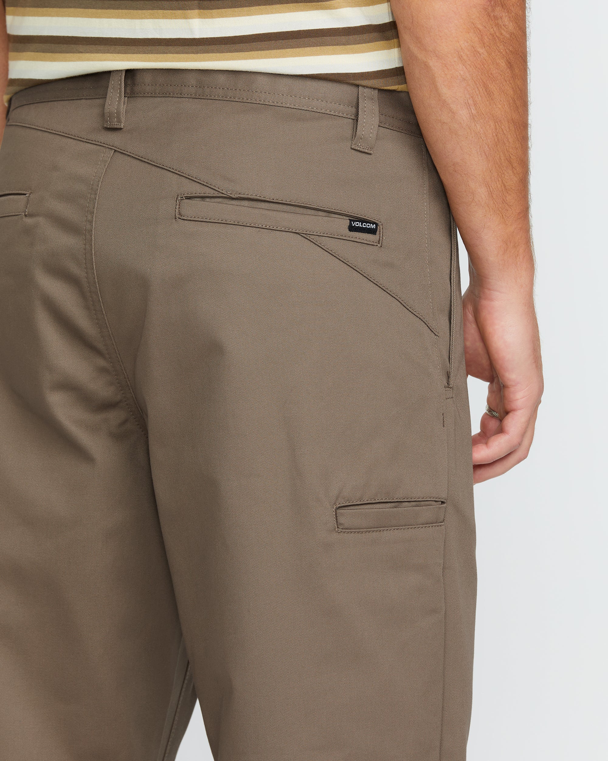 Frickin Skate Chino Trousers - TEAK - Image 4