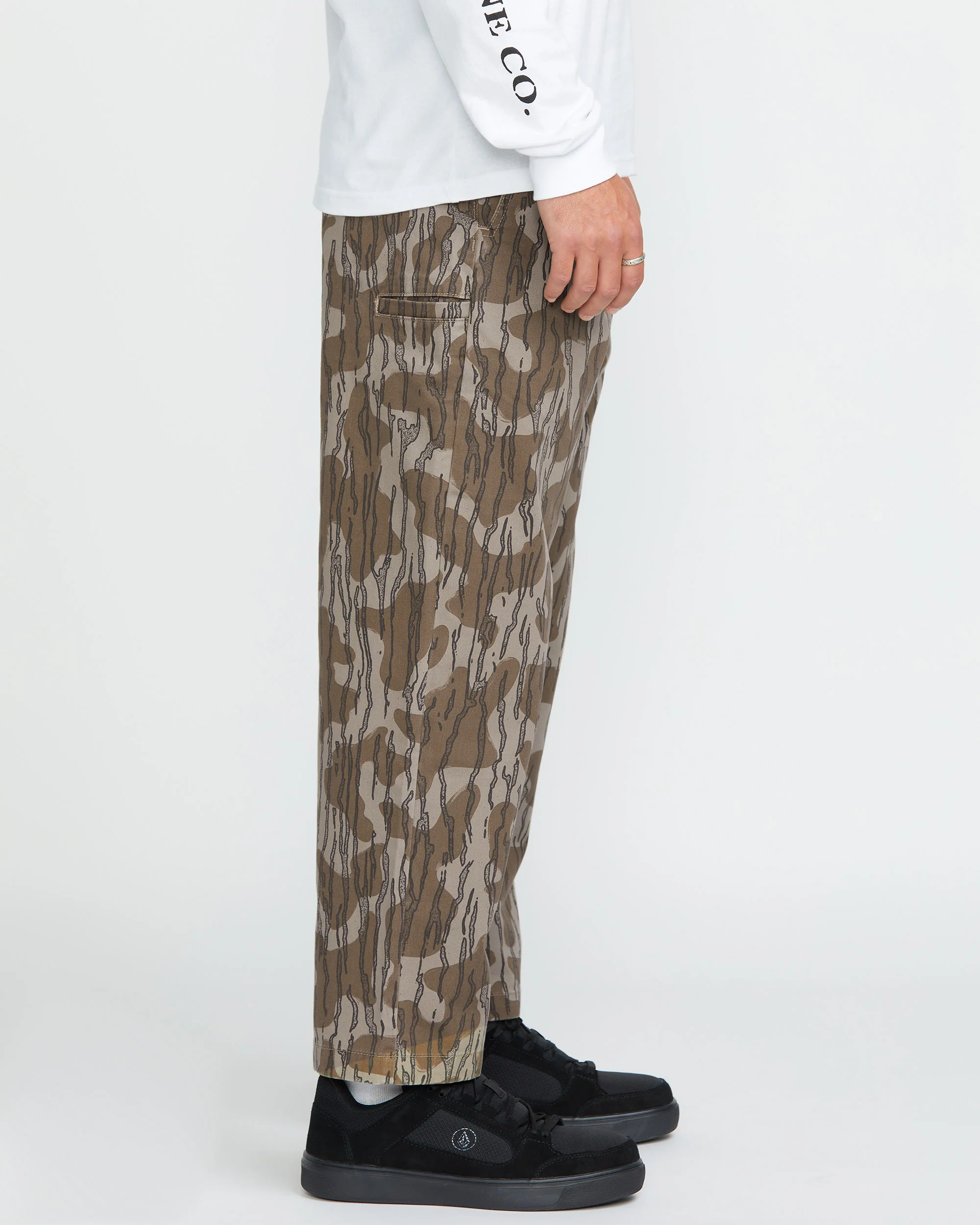 Frickin Skate Work Chino Trousers - BRINDLE - Image 4