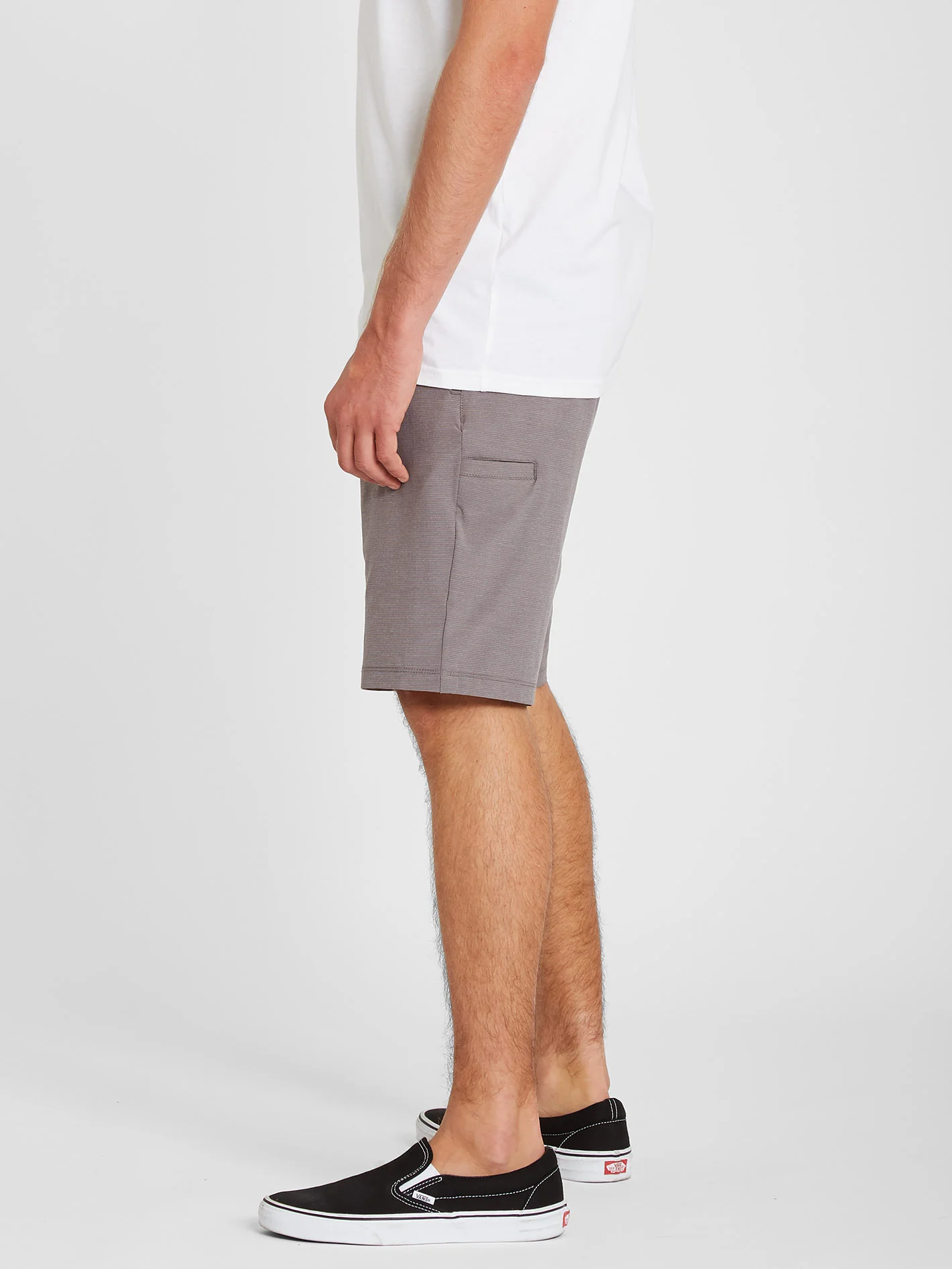 Frickin Surf'N'Turf Slub 20" Hybrid Short - Pewter - Image 5
