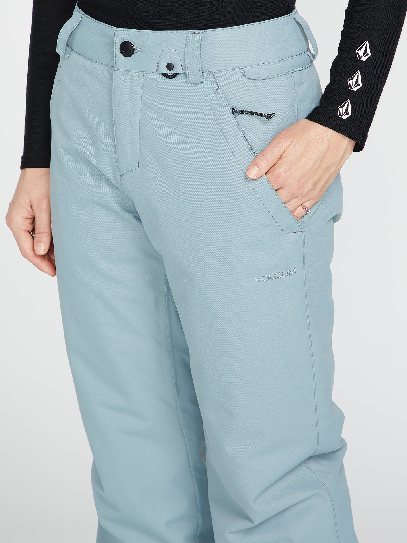 Frochickie Insulated Trousers - Green Ash - Image 5