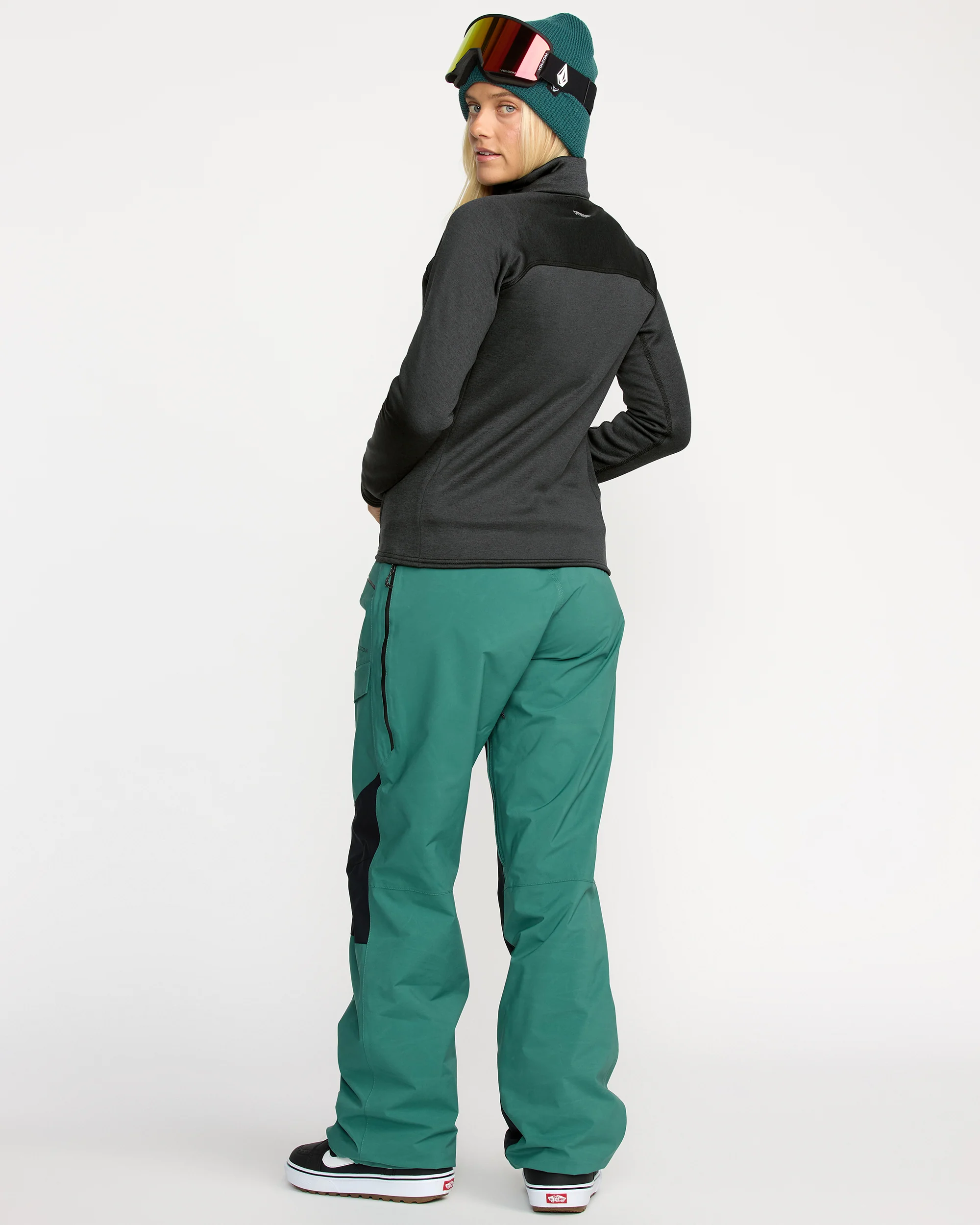Frostbyte Fleece Full Zip Sweatshirt - Black - Image 4