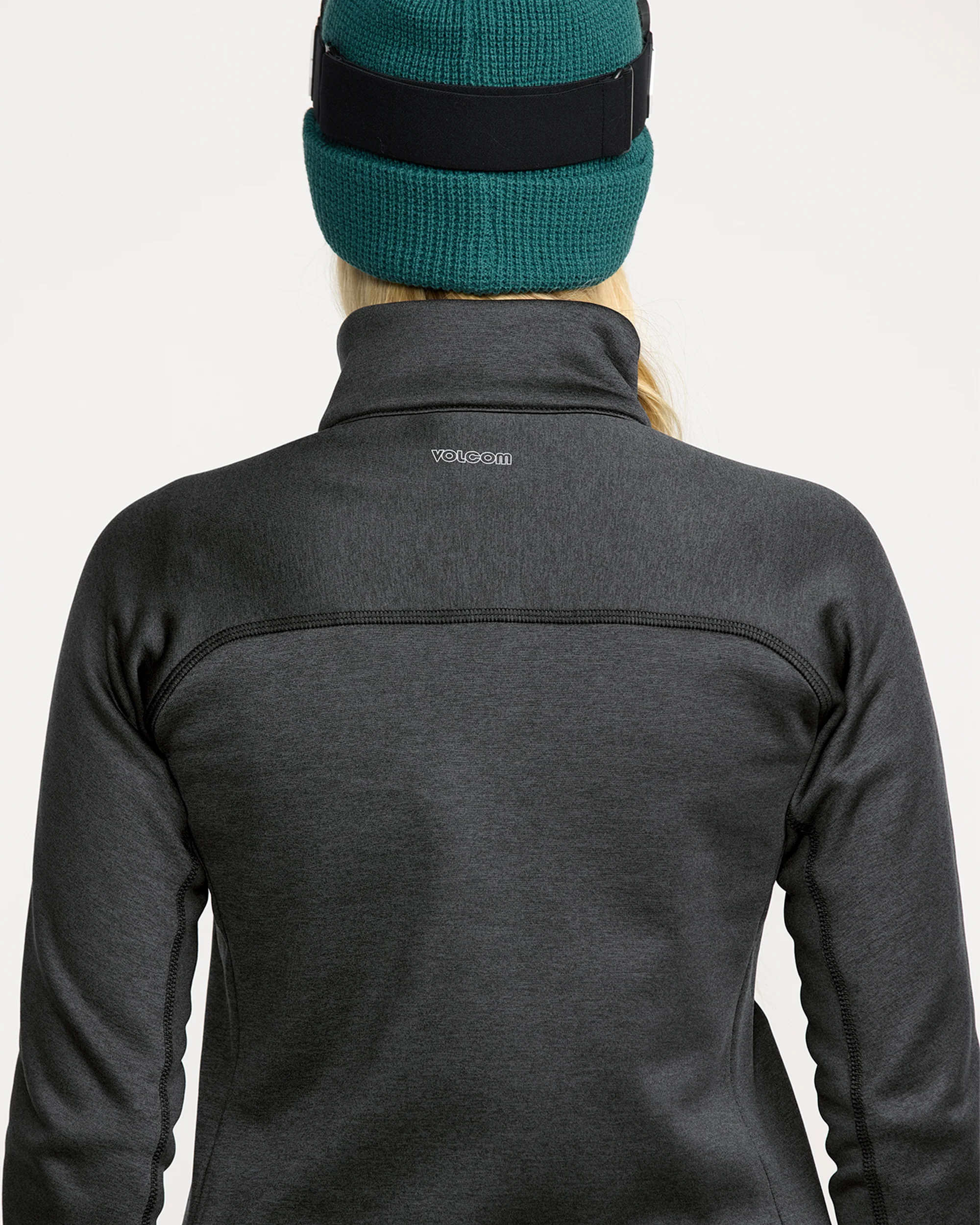 Frostbyte Fleece Full Zip Sweatshirt - Black - Image 6