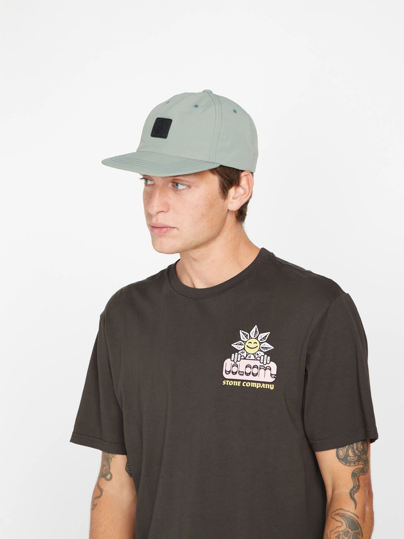Gardener T-shirt - RINSED BLACK - Image 2