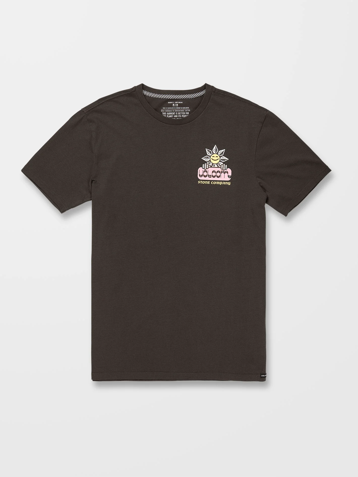 Gardener T-shirt - RINSED BLACK - Image 4