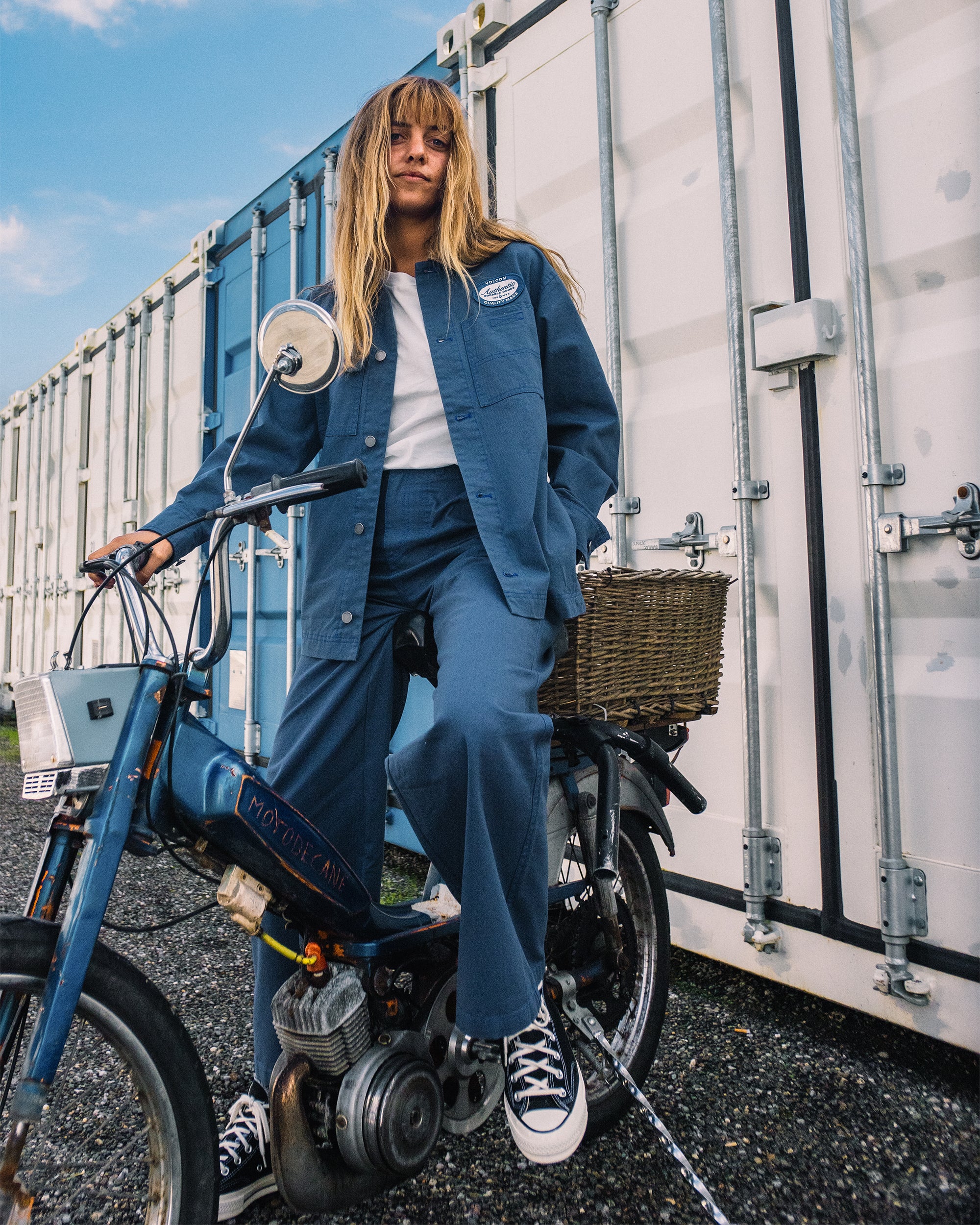 Full Cut Work Jacket - Harbor Blue - Image 5